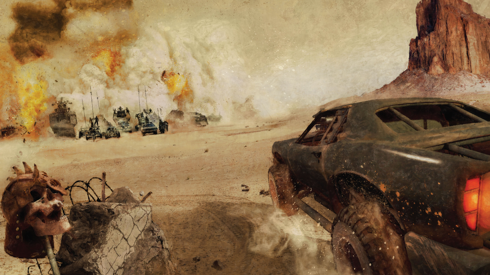 Descarga gratuita de fondo de pantalla para móvil de Películas, Mad Max: Furia En La Carretera.
