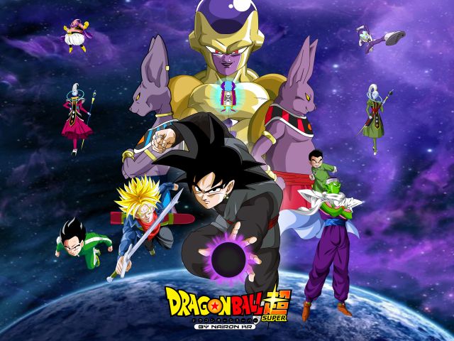 Baixar papel de parede para celular de Anime, Esfera Do Dragão, Trunks (Dragon Ball), Dragon Ball Super, Goku Negro gratuito.