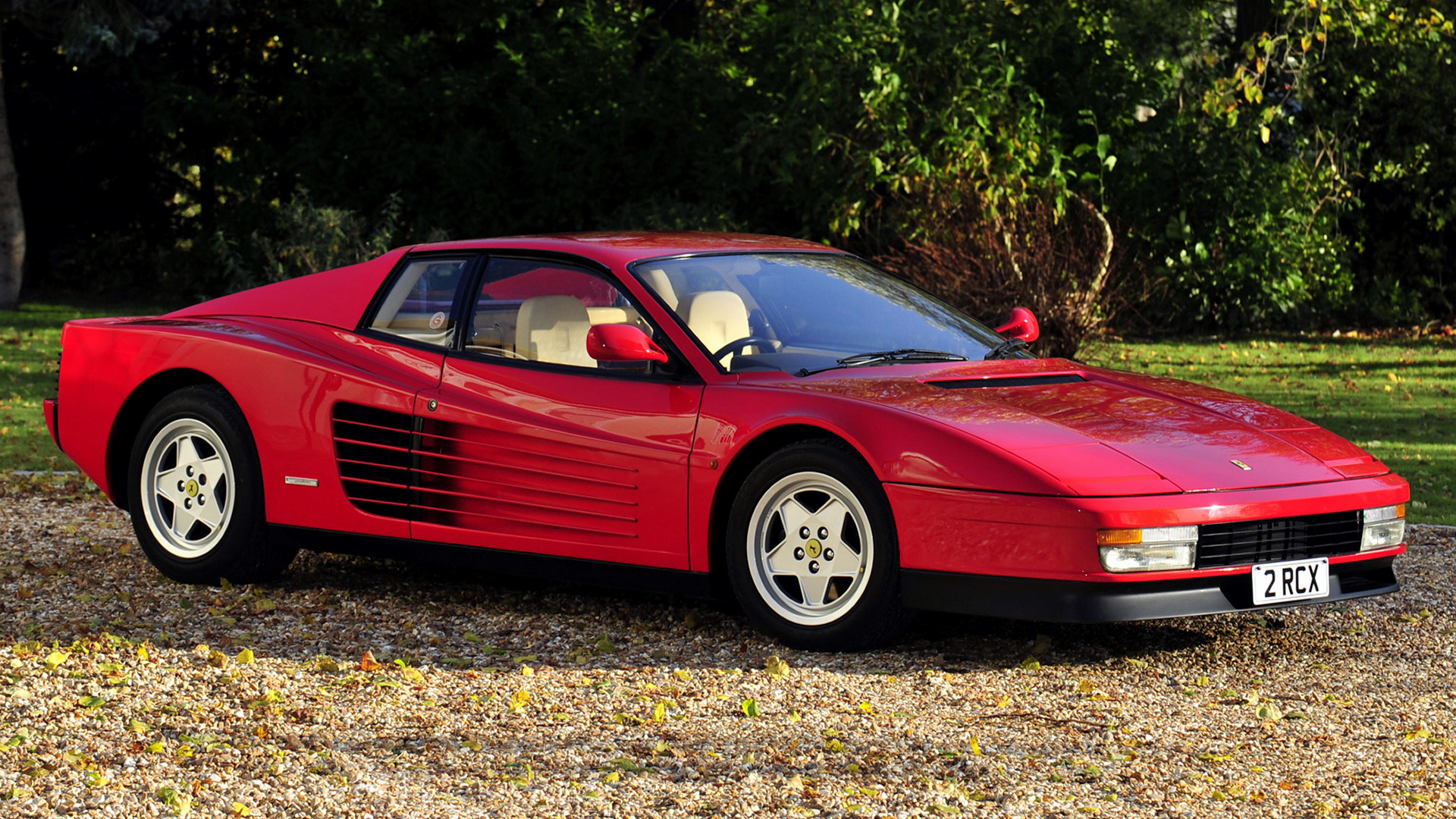 Téléchargez des papiers peints mobile Ferrari, Voiture, Vieille Voiture, Véhicules, Ferrari Testarossa gratuitement.
