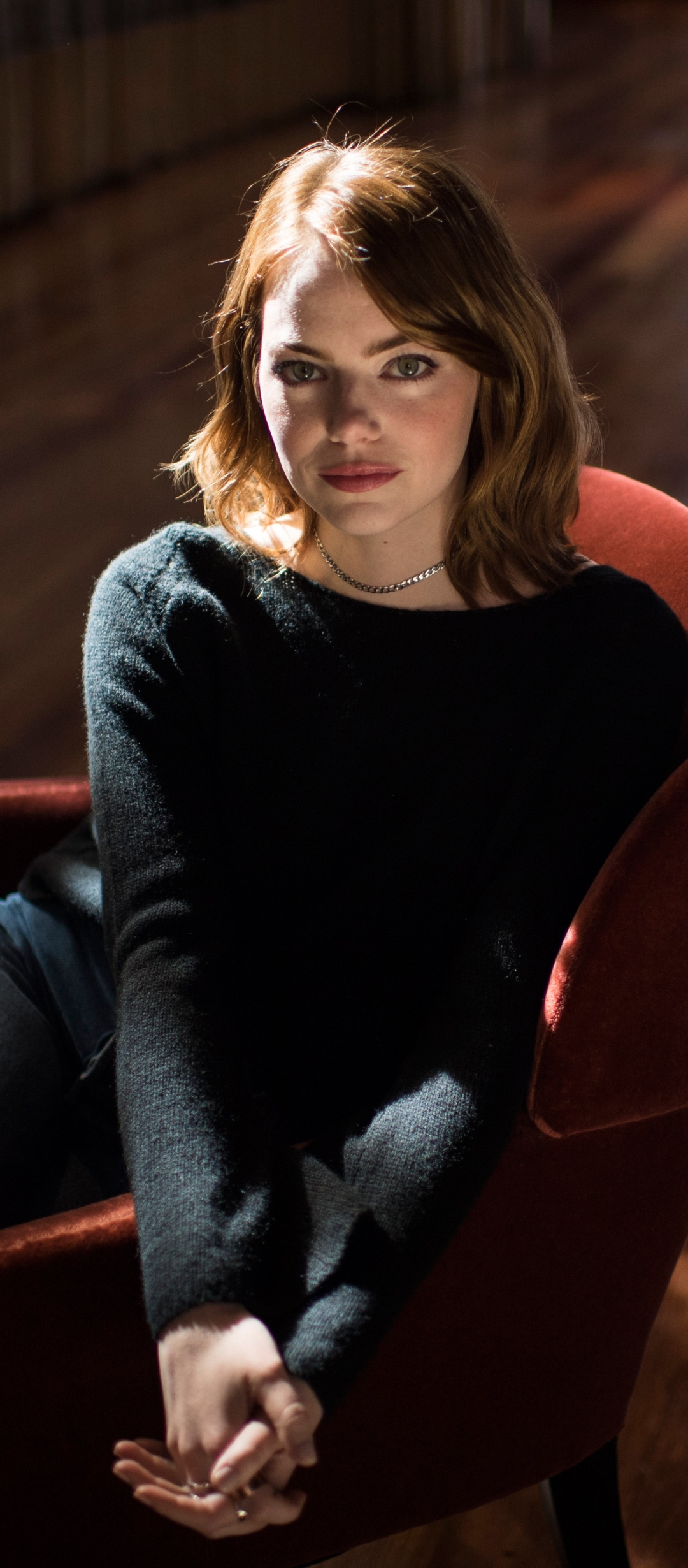 Download mobile wallpaper Emma Stone, Redhead, Green Eyes, American, Celebrity, Actress for free.