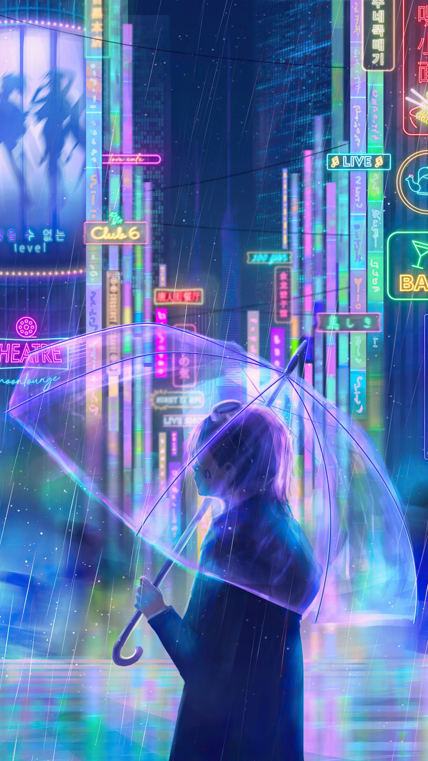 Download mobile wallpaper Cyberpunk, Sci Fi for free.