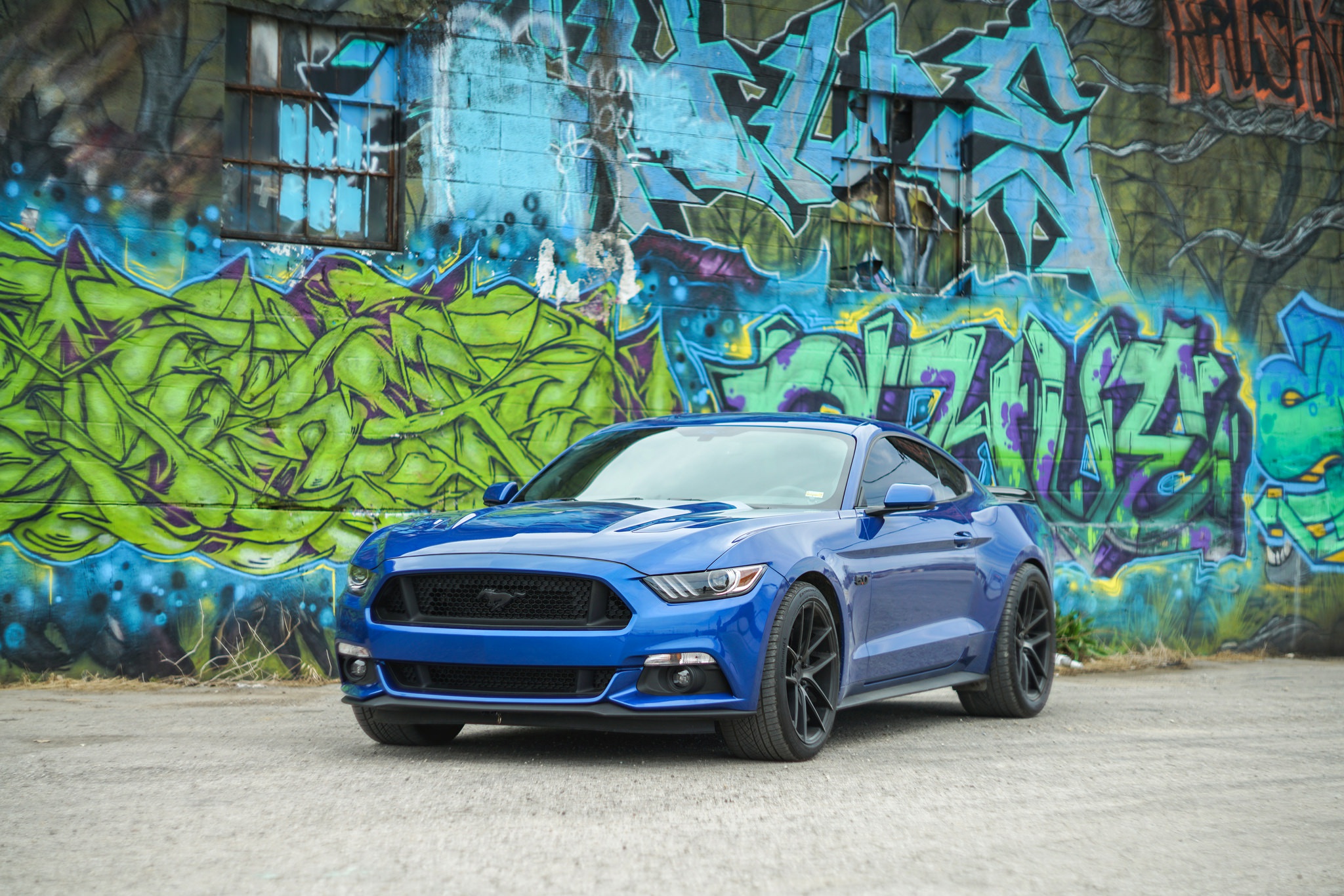 Download mobile wallpaper Ford, Car, Graffiti, Ford Mustang, Muscle Car, Vehicles for free.