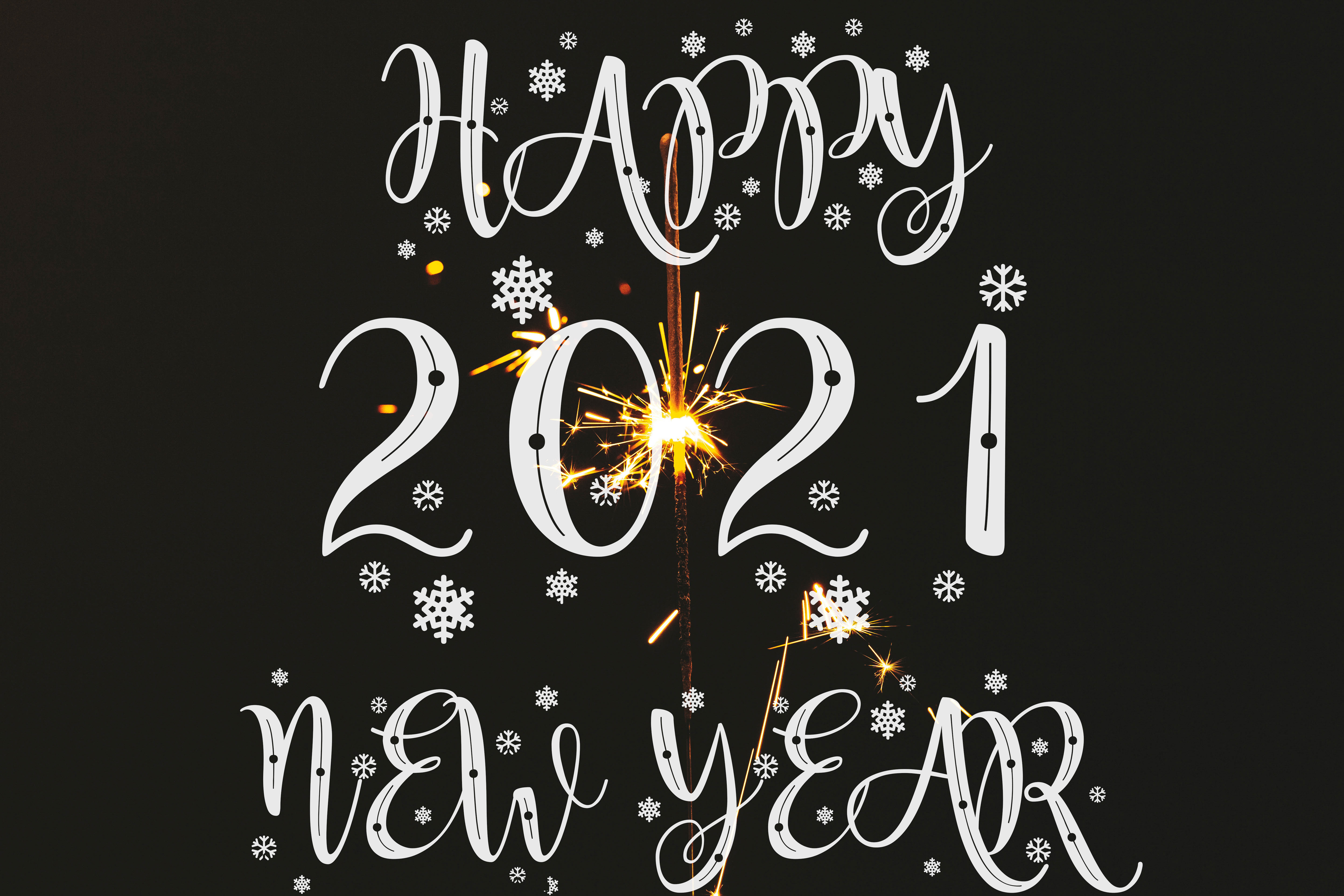 Free download wallpaper Holiday, Happy New Year, New Year 2021 on your PC desktop