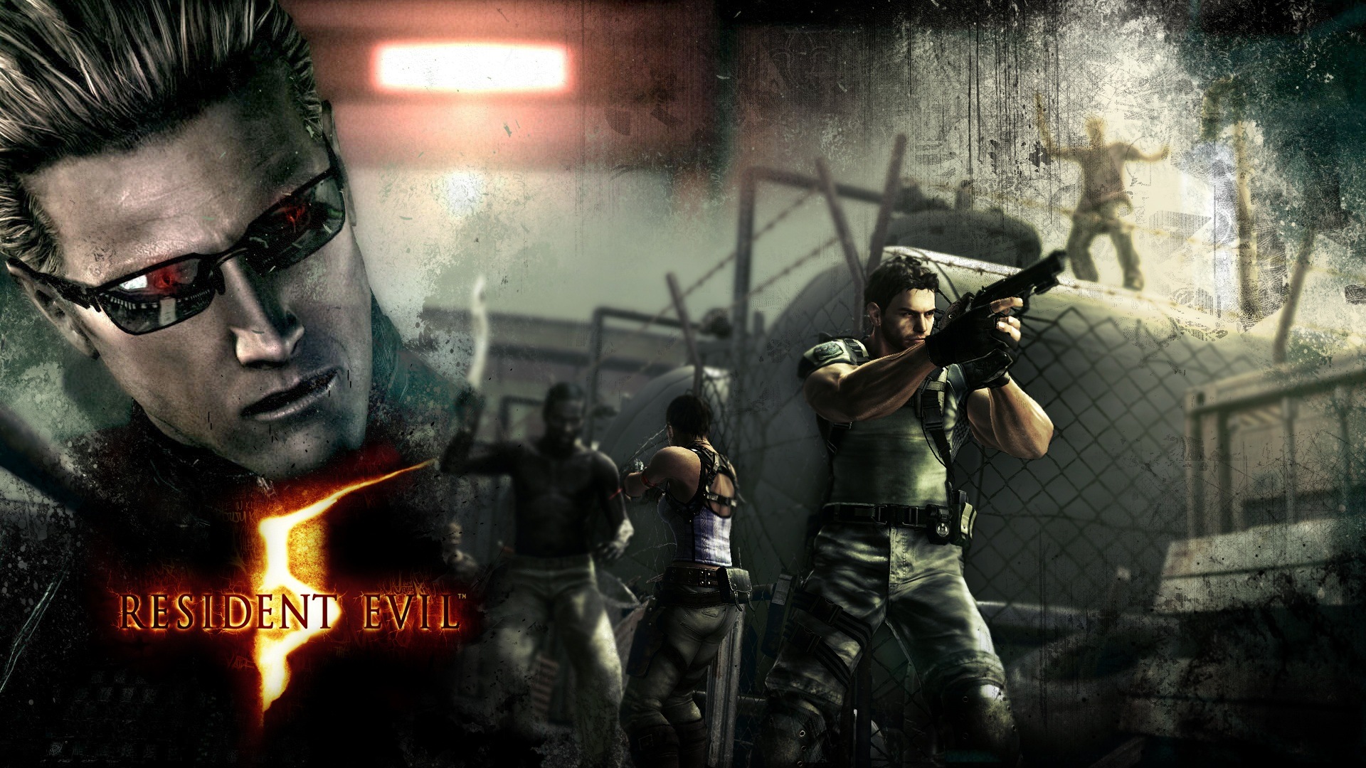 Handy-Wallpaper Resident Evil 5, Resident Evil, Computerspiele kostenlos herunterladen.