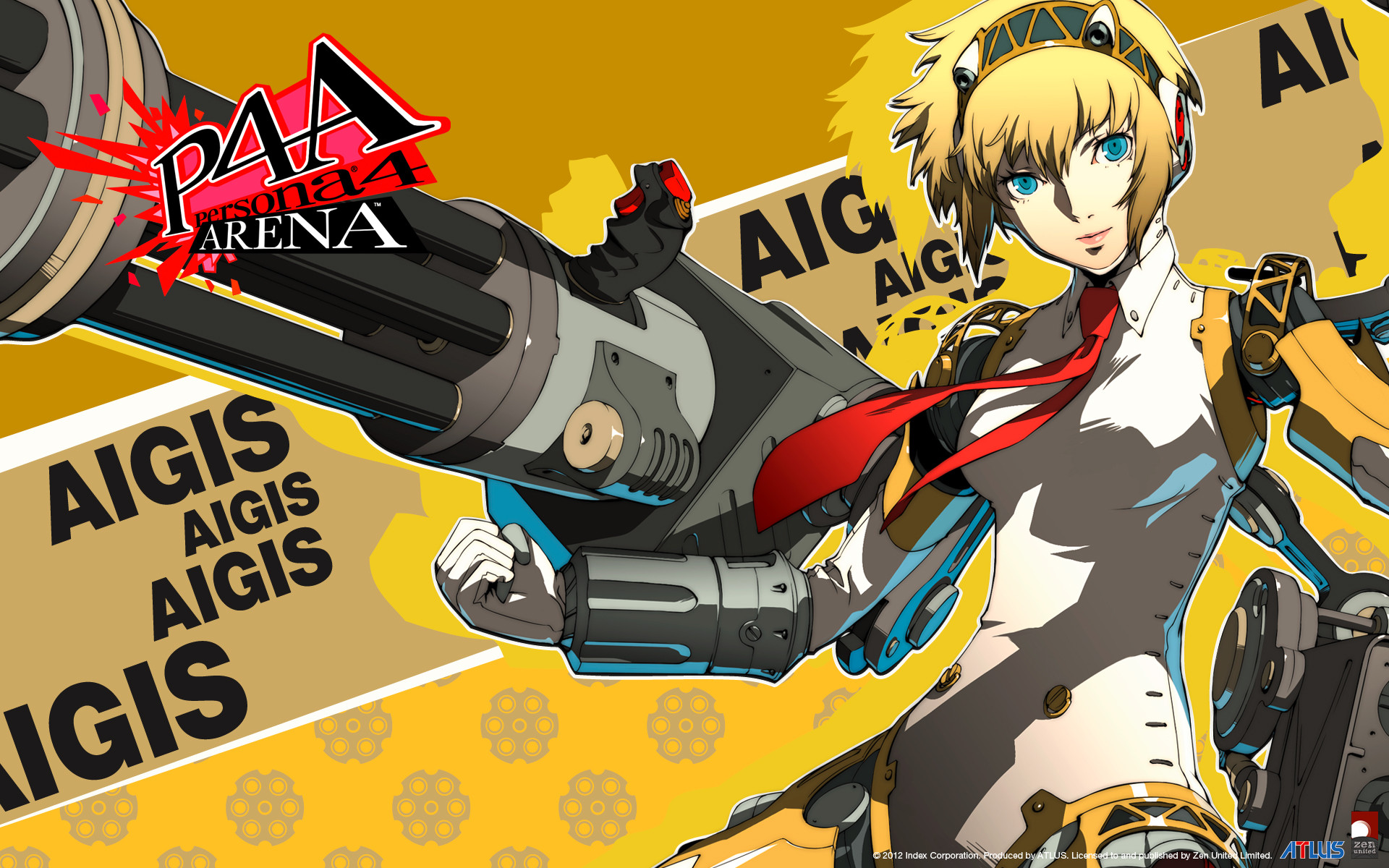 Download mobile wallpaper Video Game, Persona, Aigis (Persona), Persona 4: Arena for free.