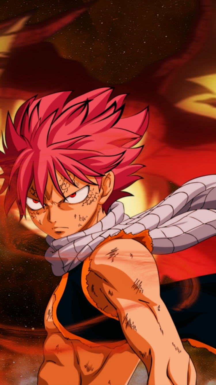 Download mobile wallpaper Anime, Dragon, Fairy Tail, Natsu Dragneel, Igneel (Fairy Tail) for free.