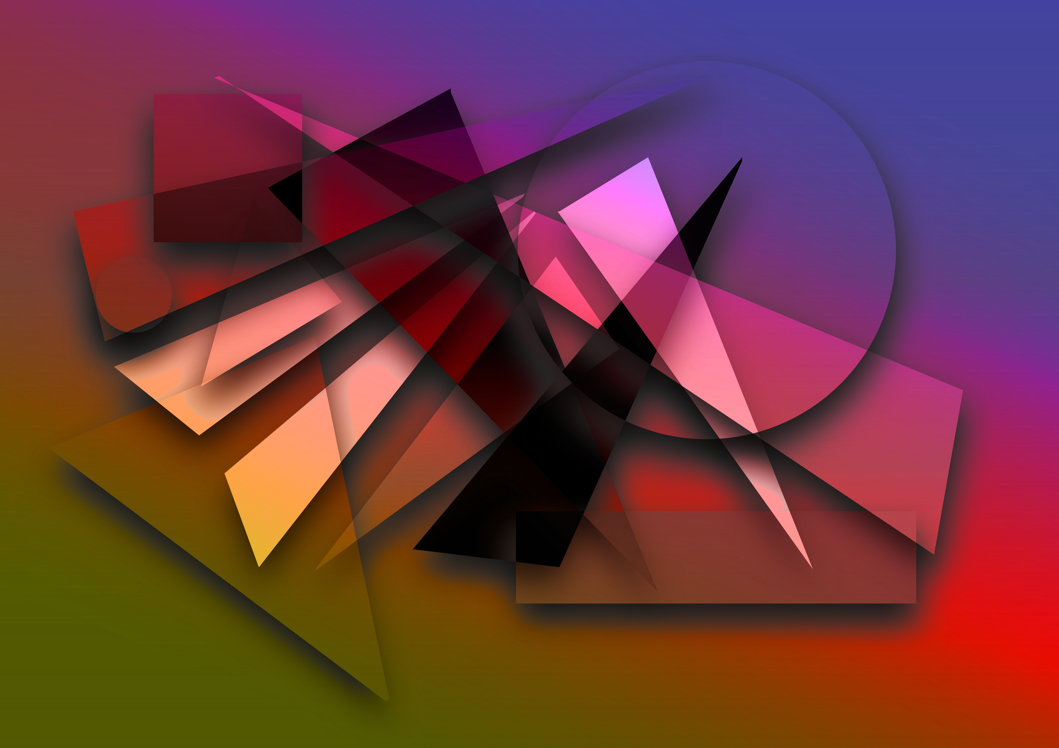 Free download wallpaper Abstract, Colors, Shapes, Geometry on your PC desktop