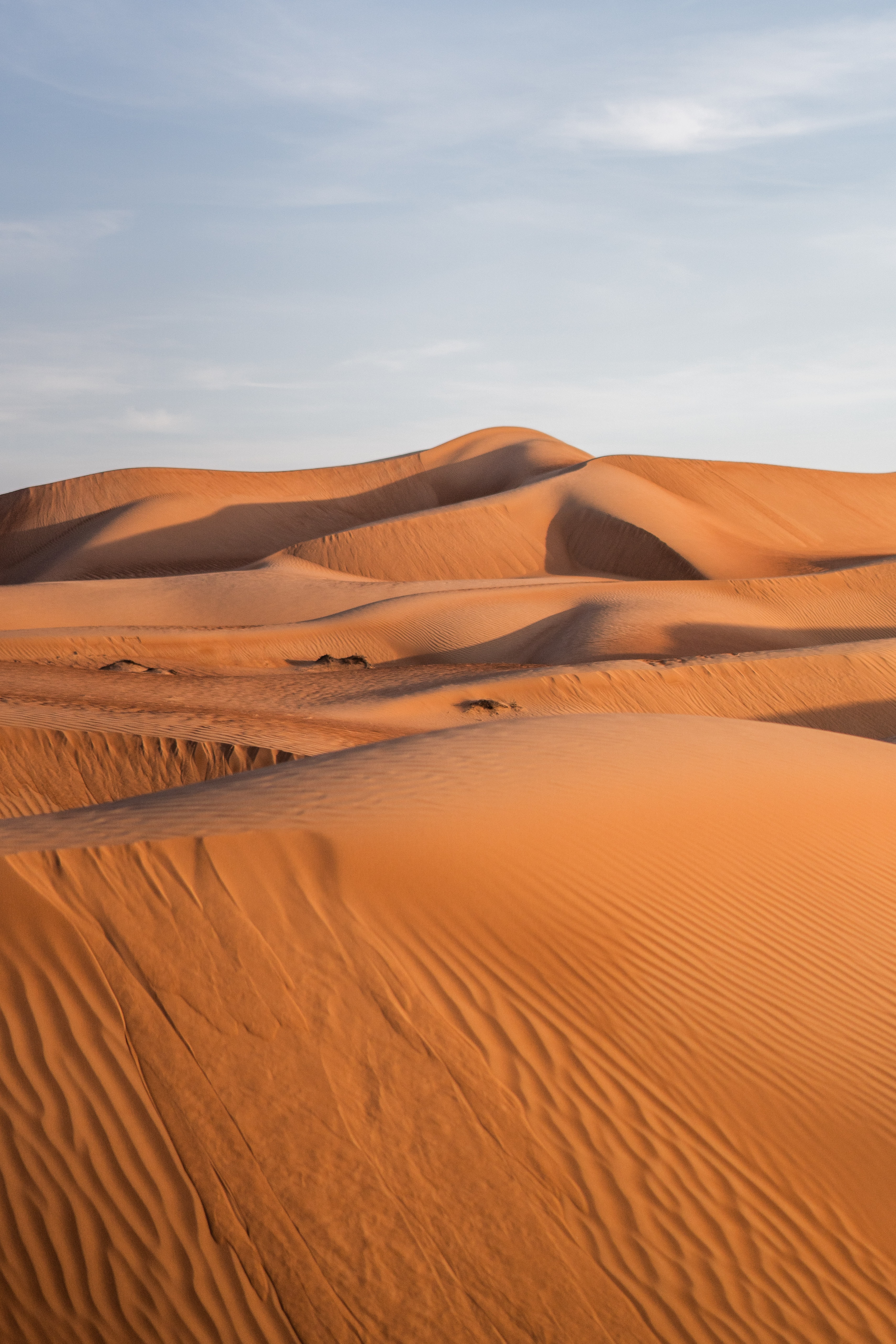 nature, landscape, sand, desert, hills Desktop Wallpaper