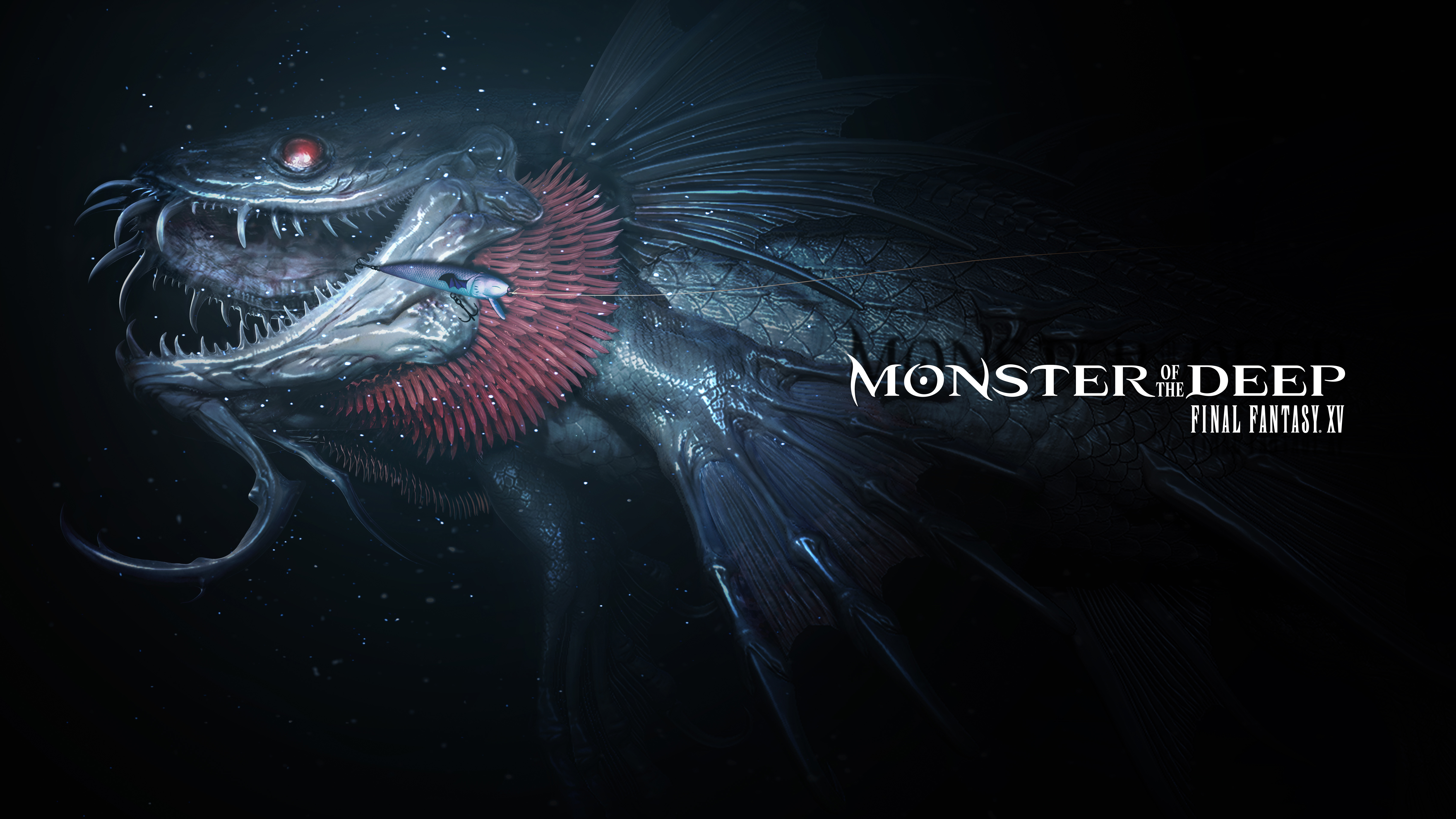 Завантажити шпалери Monster Of The Deep: Final Fantasy Xv на телефон безкоштовно