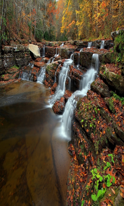 Baixar papel de parede para celular de Cachoeiras, Terra/natureza, Cachoeira gratuito.