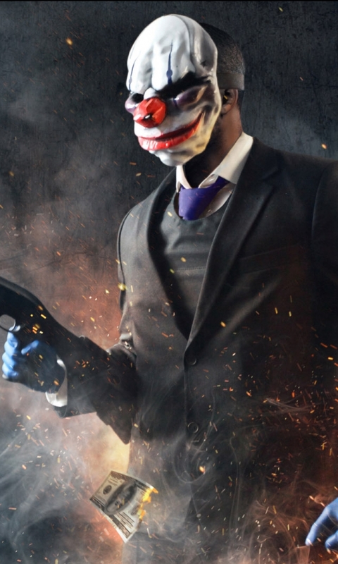 Download mobile wallpaper Video Game, Payday, Payday 2, Chains (Payday) for free.