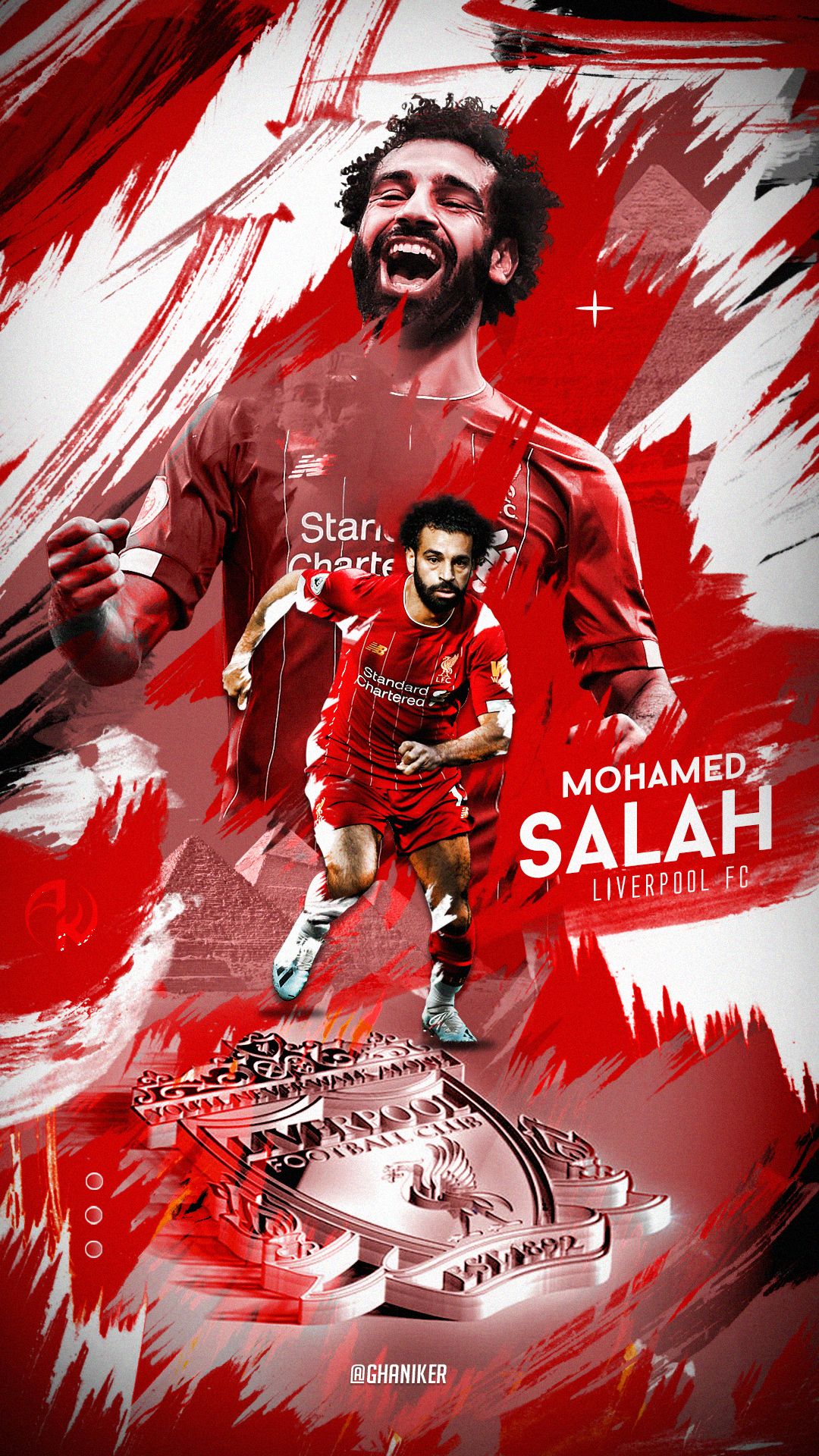 Baixar papel de parede para celular de Esportes, Futebol, Liverpool F C, Mohamed Salah gratuito.