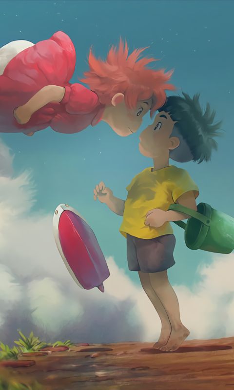 Téléchargez des papiers peints mobile Animé, Ponyo Sur La Falaise, Studio Ghibli, Sosuke (Ponyo) gratuitement.