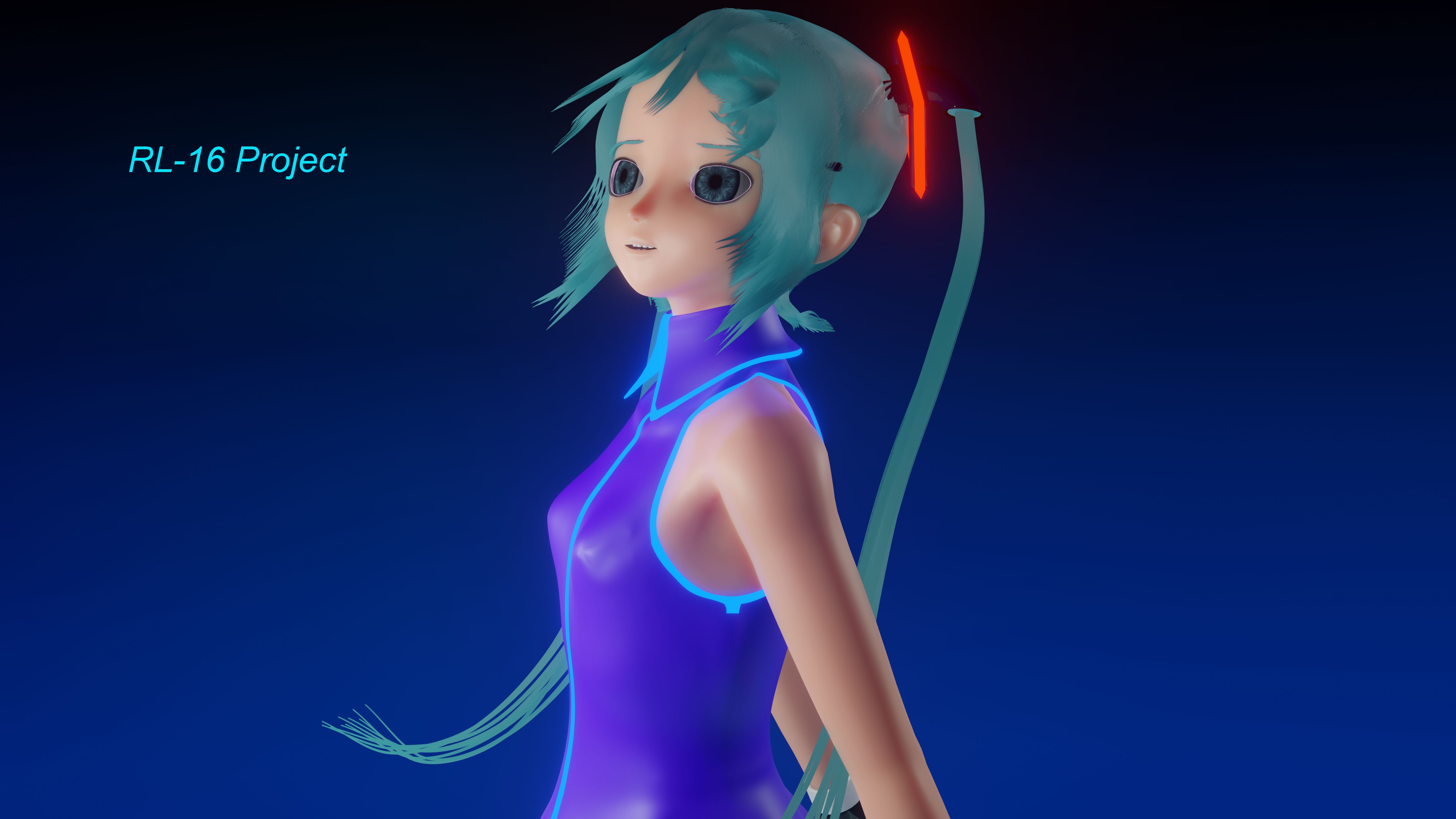 Descarga gratuita de fondo de pantalla para móvil de Vocaloid, Animado, Pelo Largo, Hatsune Miku, Licuadora, Licuadora Modelo 3D.