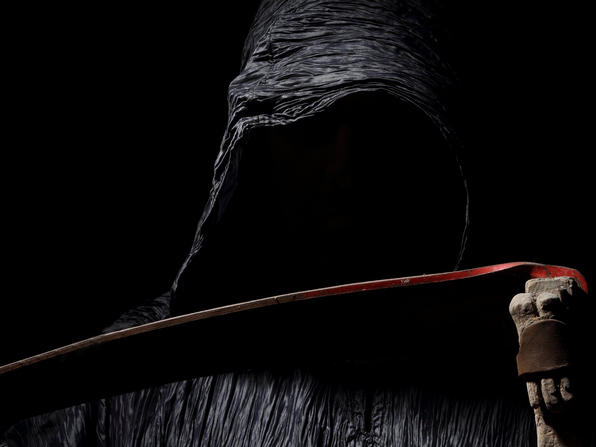 Download mobile wallpaper Dark, Hood, Grim Reaper for free.