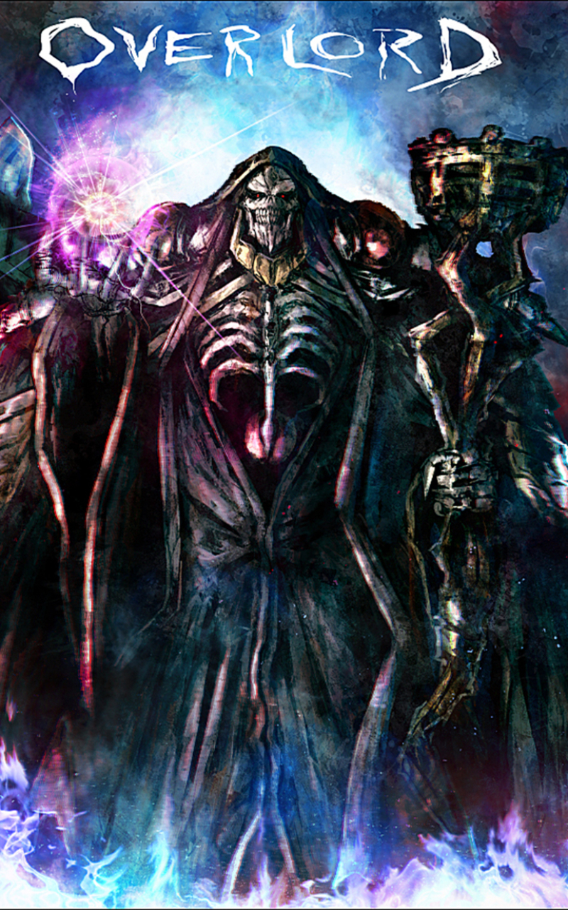 Handy-Wallpaper Animes, Operation: Overlord, Ainz Ooal Kleid kostenlos herunterladen.