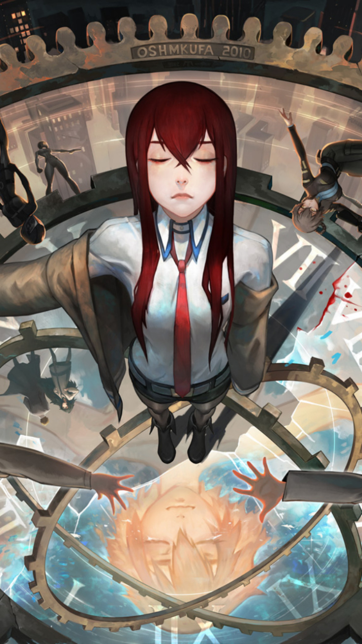 Téléchargez des papiers peints mobile Animé, Steins Gate, Kurisu Makise gratuitement.