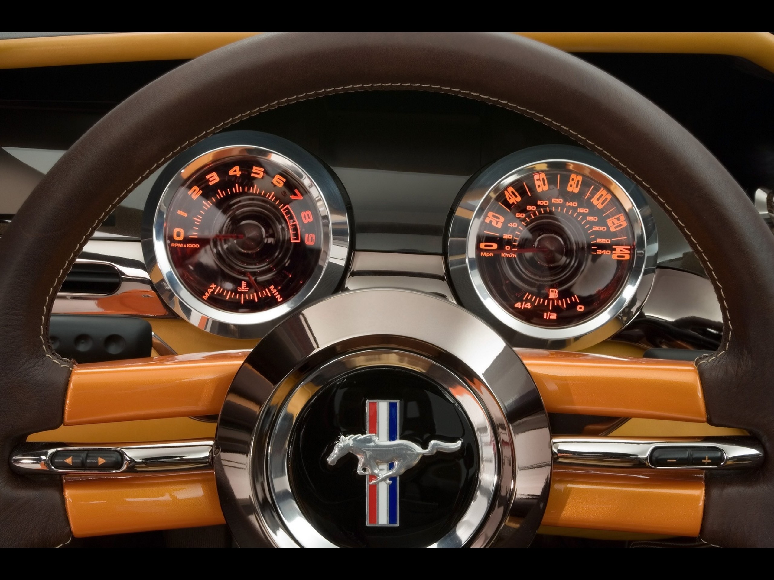 Die besten Ford Mustang Giugiaro-Hintergründe für den Telefonbildschirm
