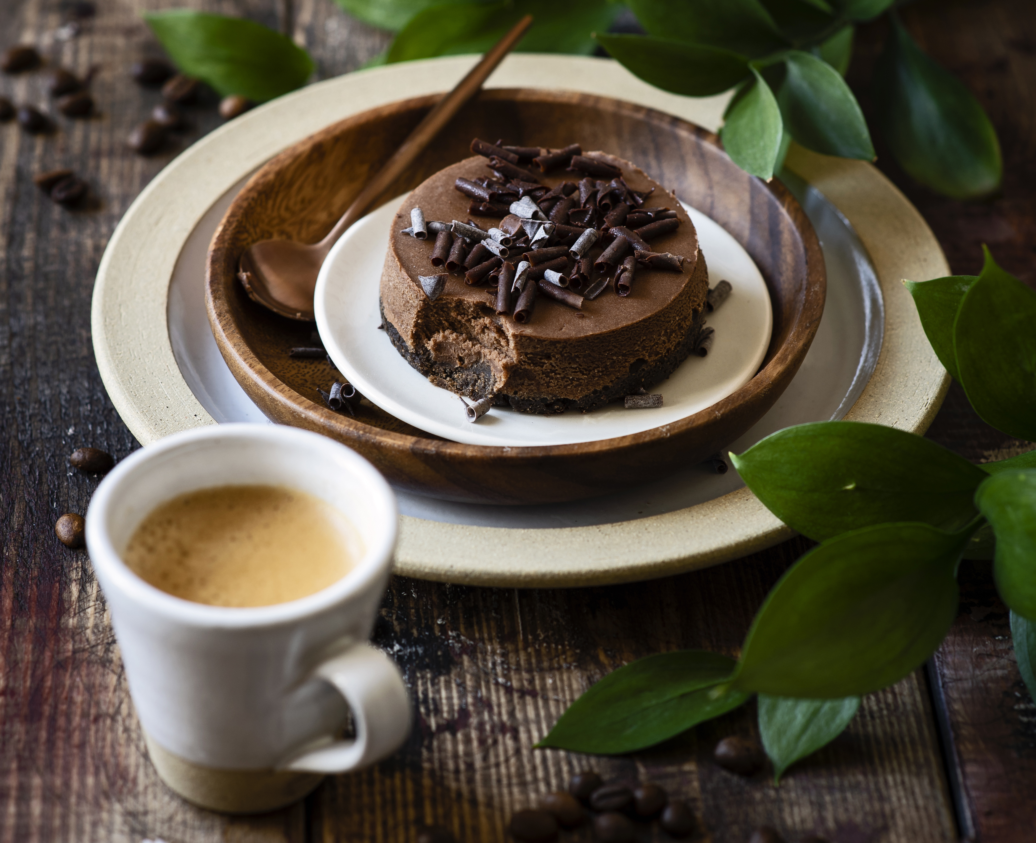 Download mobile wallpaper Food, Dessert, Chocolate, Coffee, Cup, Pastry for free.