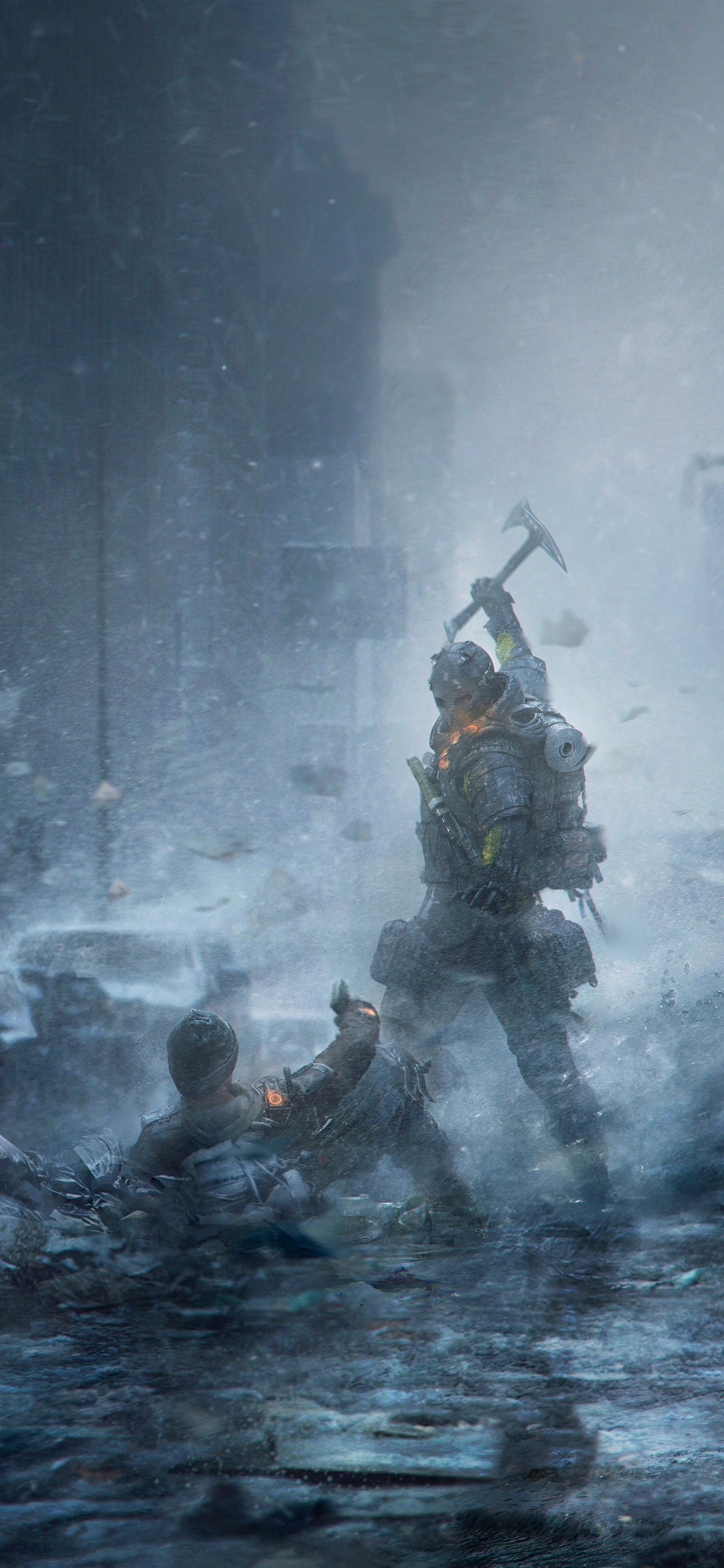 Download mobile wallpaper City, Soldier, Video Game, Tom Clancy's The Division for free.