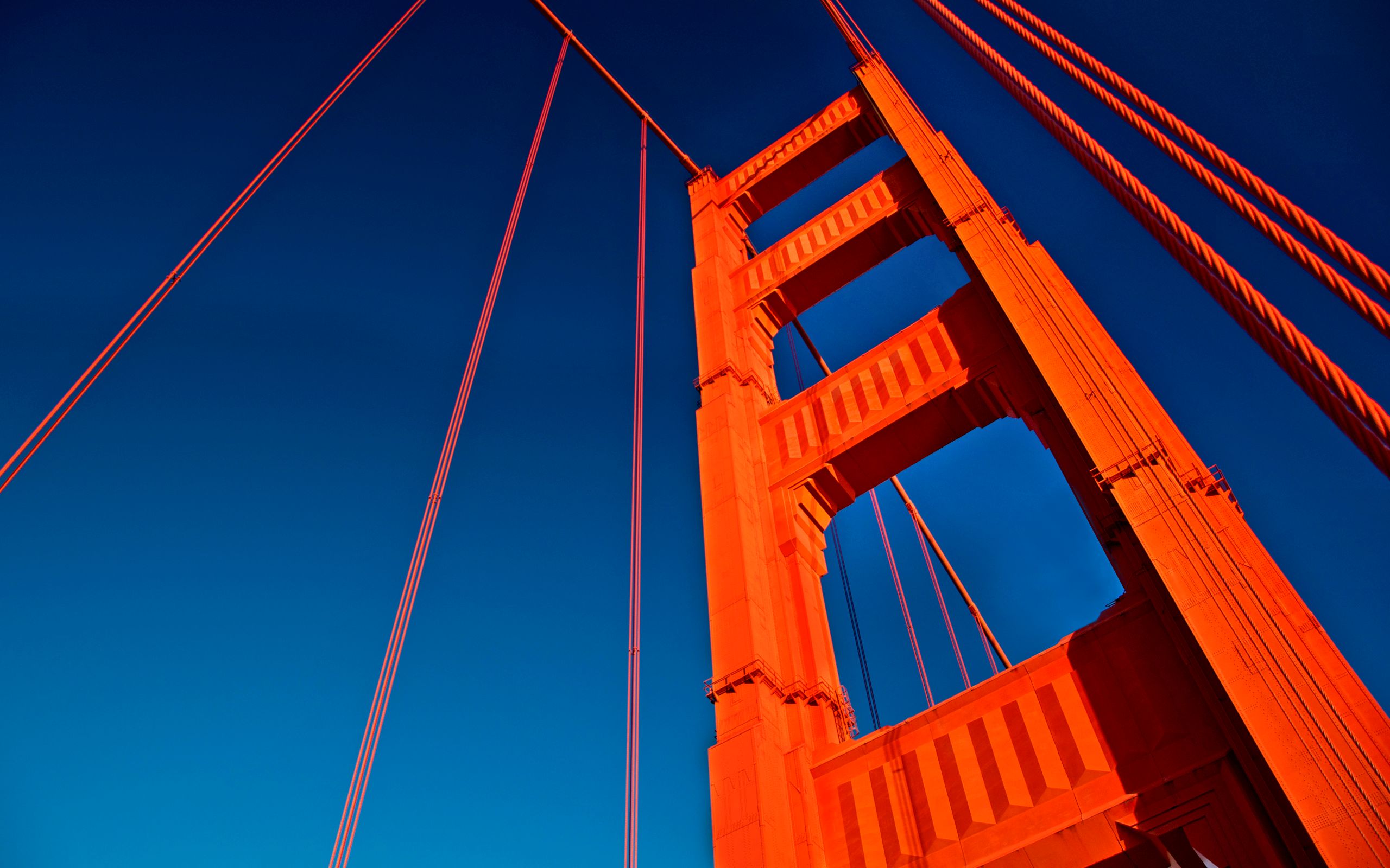 Free download wallpaper Sky, Golden Gate, Man Made on your PC desktop