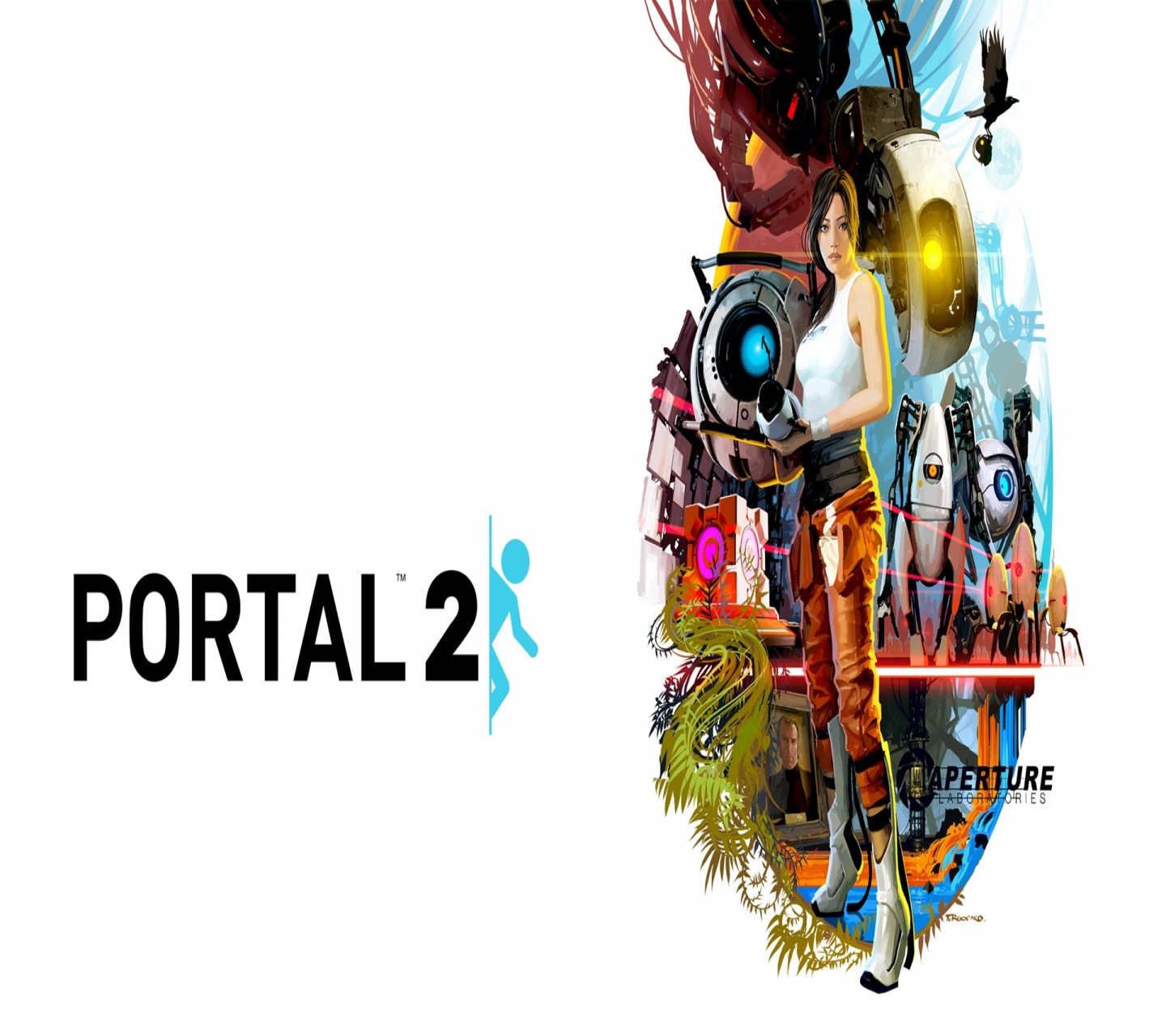 Free download wallpaper Portal, Video Game, Portal 2 on your PC desktop
