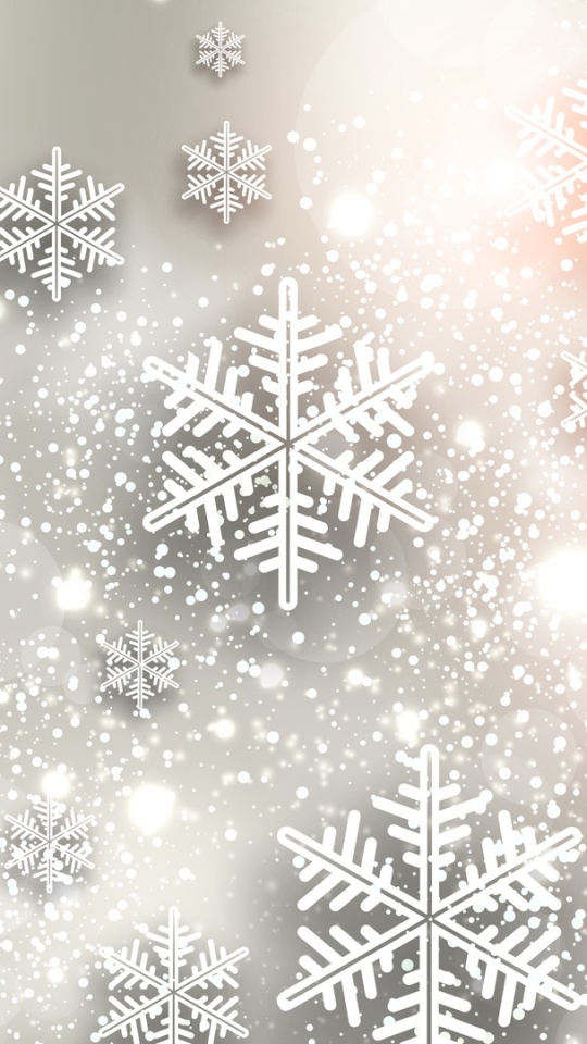 Handy-Wallpaper Schnee, Schneeflocke, Künstlerisch kostenlos herunterladen.