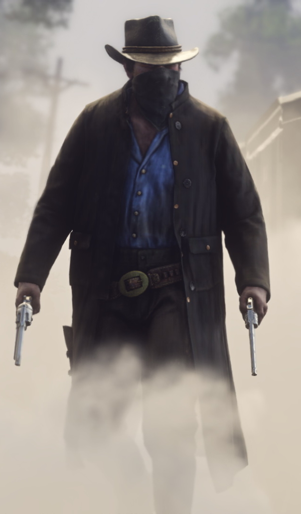 Handy-Wallpaper Computerspiele, Red Dead Redemption 2, Roter Tot kostenlos herunterladen.