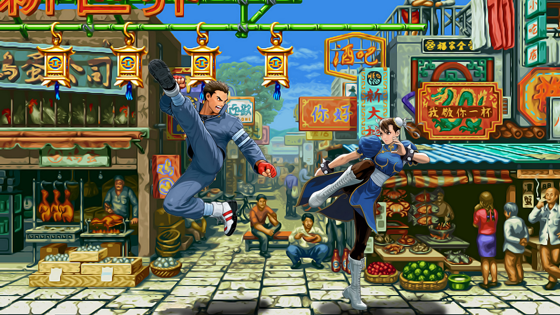 Популярні заставки і фони Street Fighter Ii: The World Warrior на комп'ютер