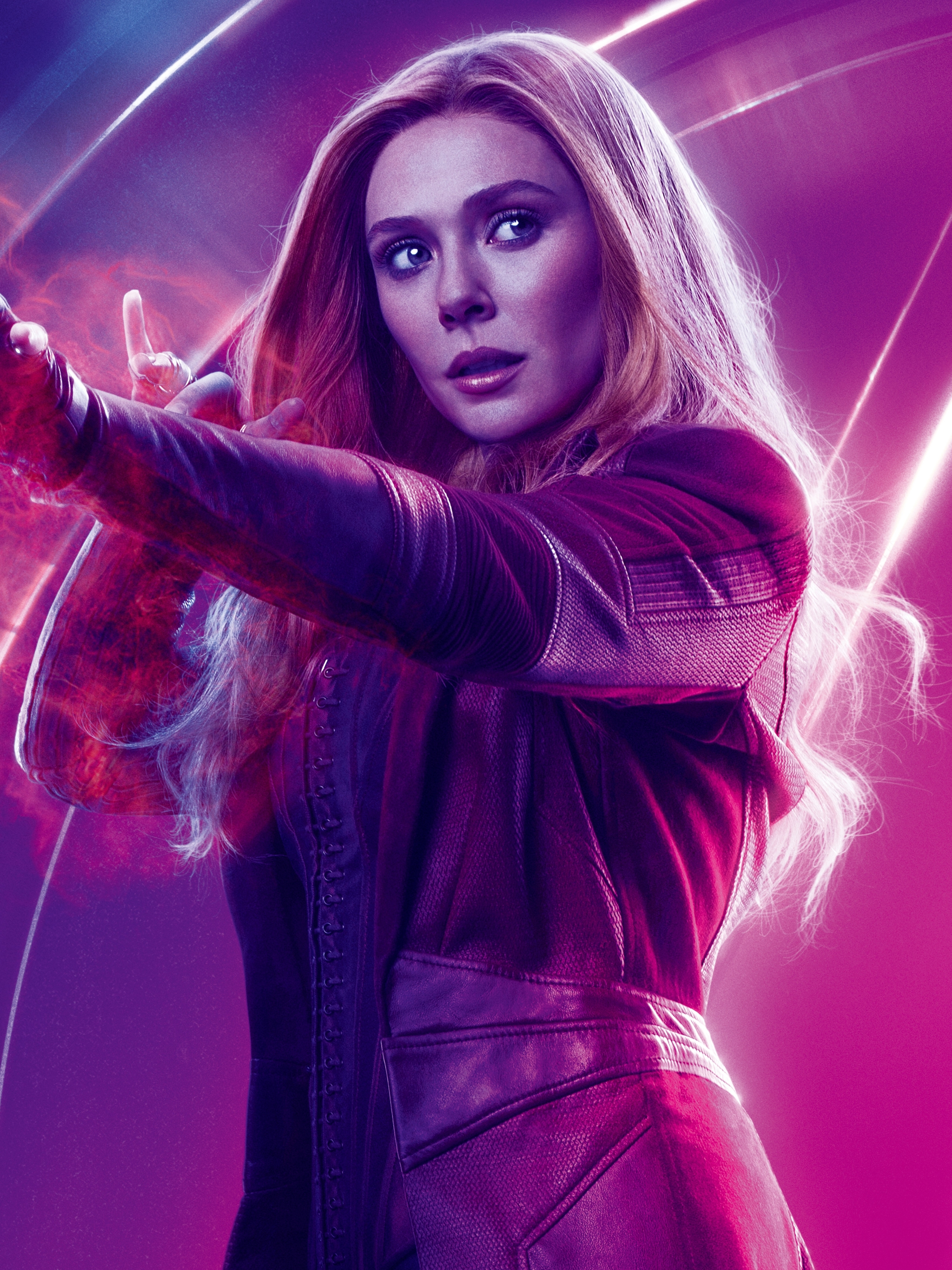 Download mobile wallpaper Movie, The Avengers, Scarlet Witch, Elizabeth Olsen, Avengers: Infinity War for free.