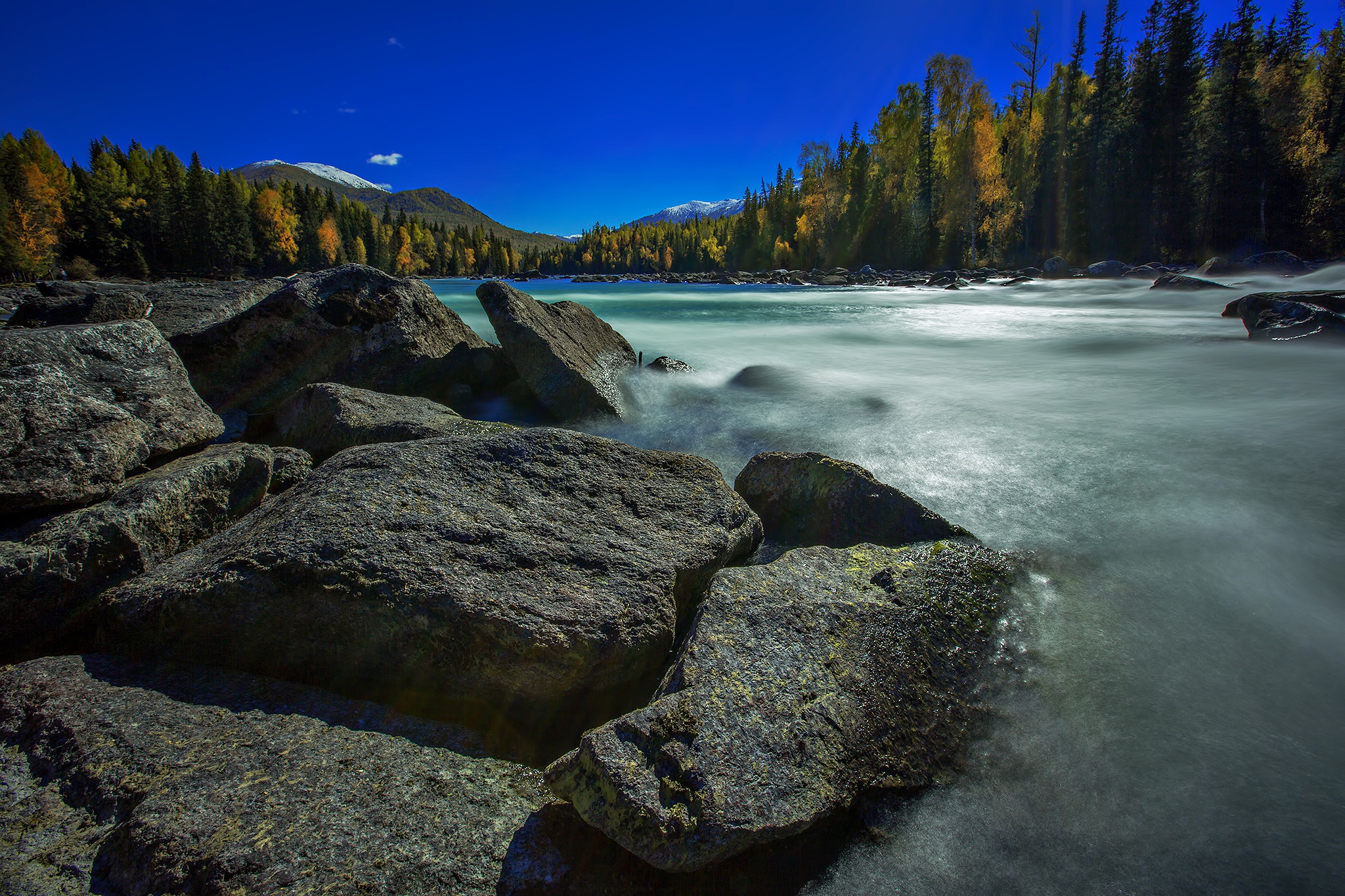 Free download wallpaper Lakes, Lake, Forest, Earth, China on your PC desktop