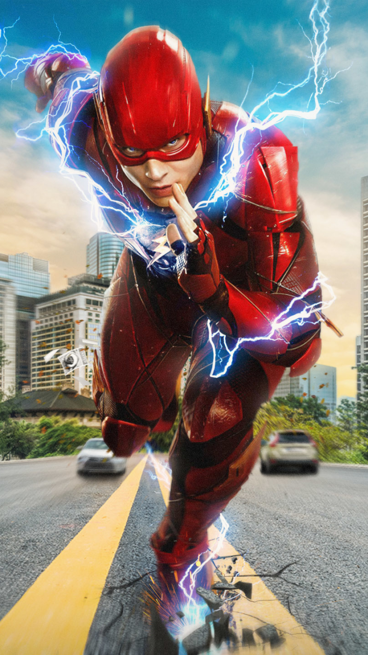 Download mobile wallpaper Flash, Movie, Justice League for free.