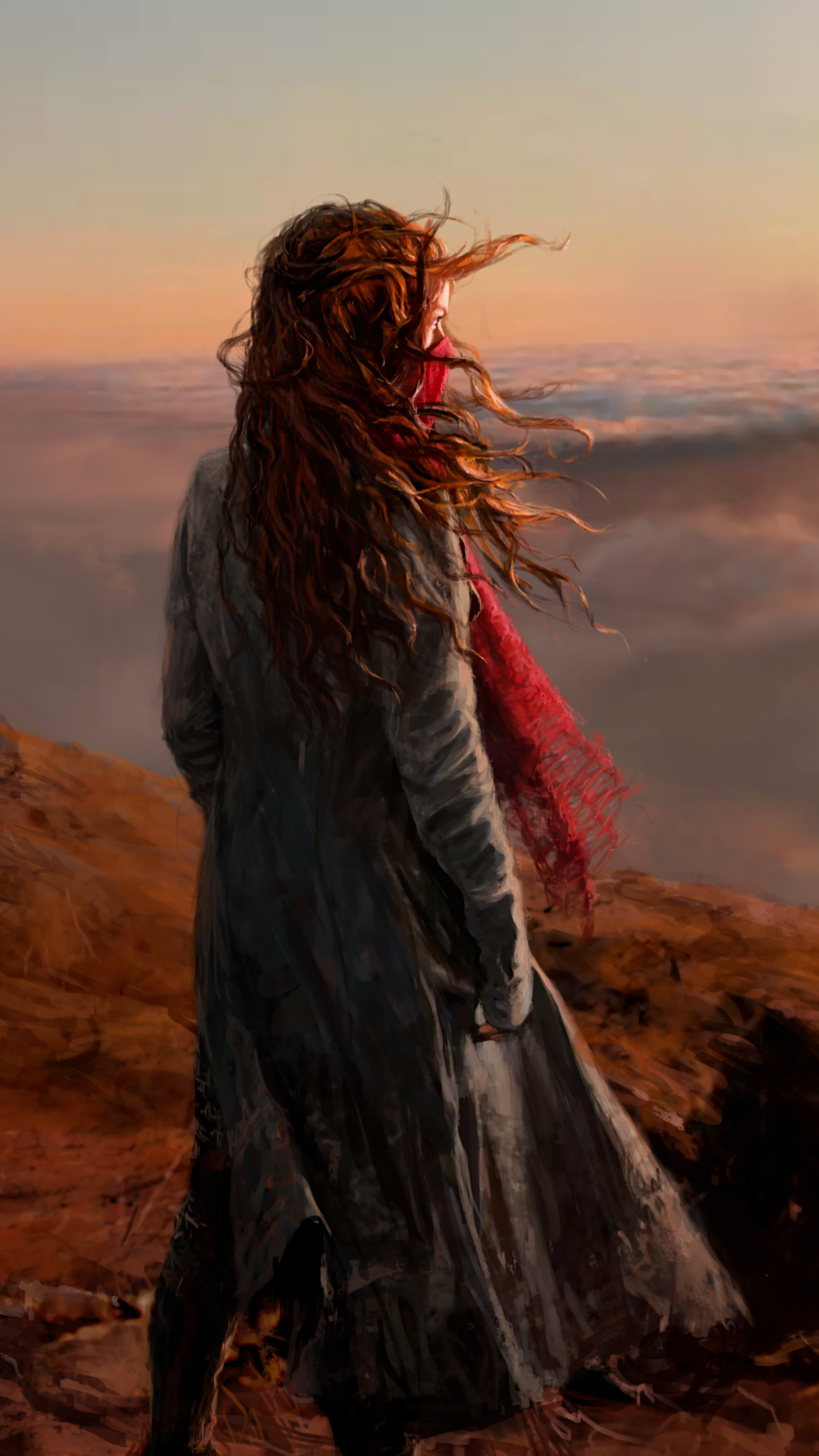 Download mobile wallpaper Redhead, Movie, Hera Hilmar, Mortal Engines for free.