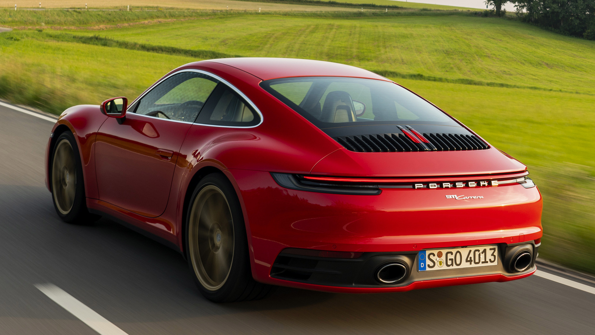 Los mejores fondos de pantalla de Porsche 911 (992) Carrera para la pantalla del teléfono