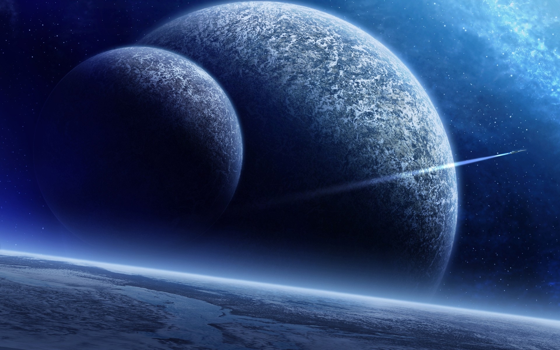 Download mobile wallpaper Planet, Sci Fi for free.