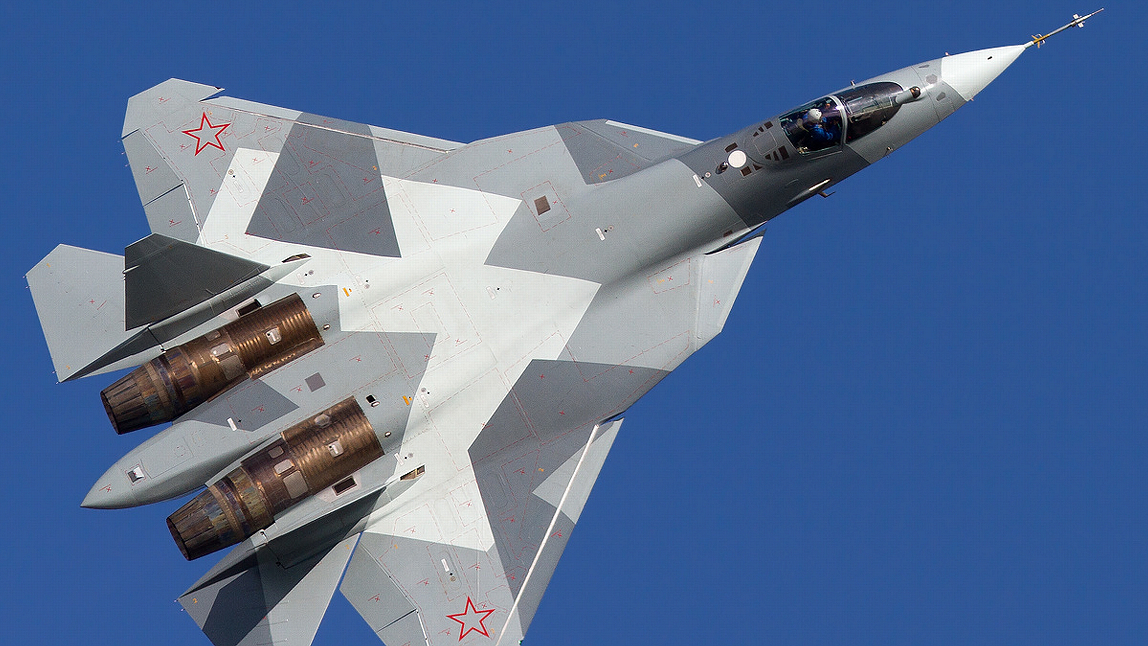Free download wallpaper Military, Sukhoi Su 57 on your PC desktop