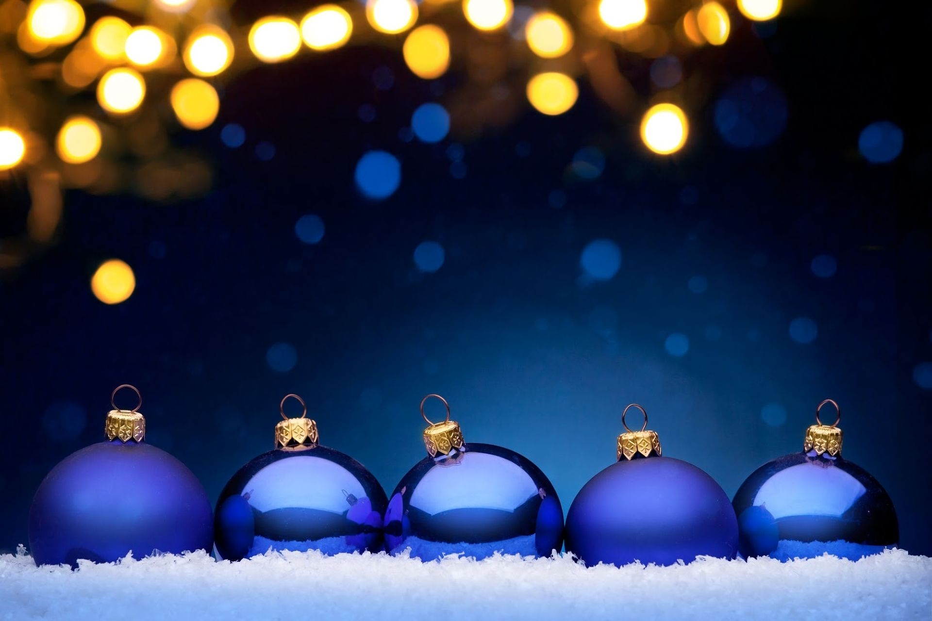 873903 baixar imagens feriados, natal, bugiganga, azul, bokeh, decoração, luzes, neve - papéis de parede e protetores de tela gratuitamente