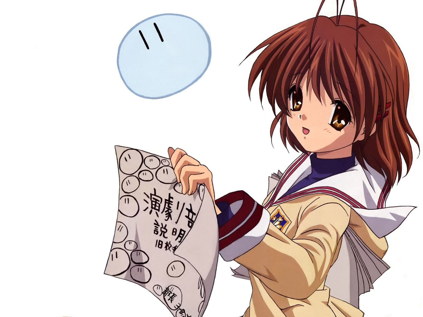 Download mobile wallpaper Anime, Clannad, Nagisa Furukawa for free.