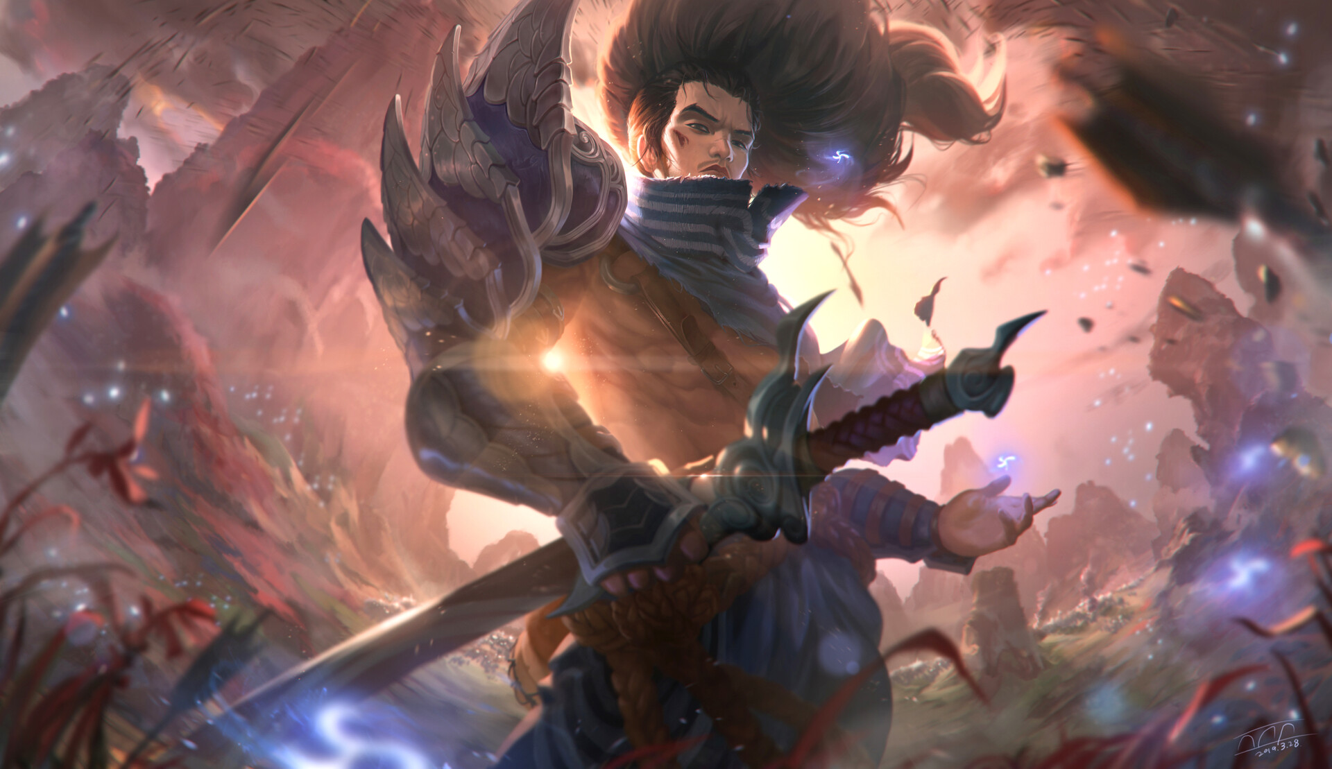 Cool Backgrounds  Yasuo (League Of Legends)