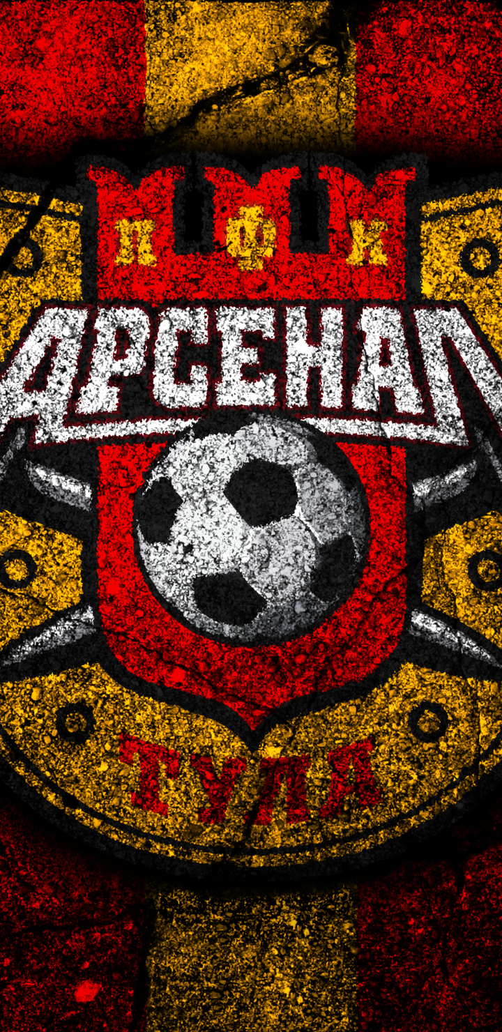 Descarga gratuita de fondo de pantalla para móvil de Fútbol, Logo, Emblema, Deporte, Fc Arsenal Tula.