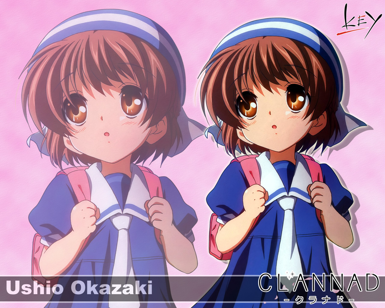 Free download wallpaper Anime, Clannad, Ushio Okazaki on your PC desktop