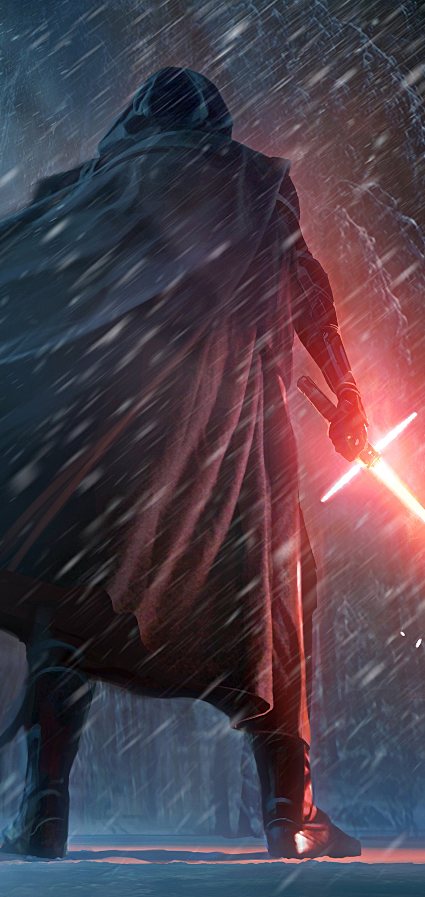 Download mobile wallpaper Star Wars, Cape, Movie, Sith (Star Wars), Star Wars Episode Vii: The Force Awakens, Kylo Ren for free.