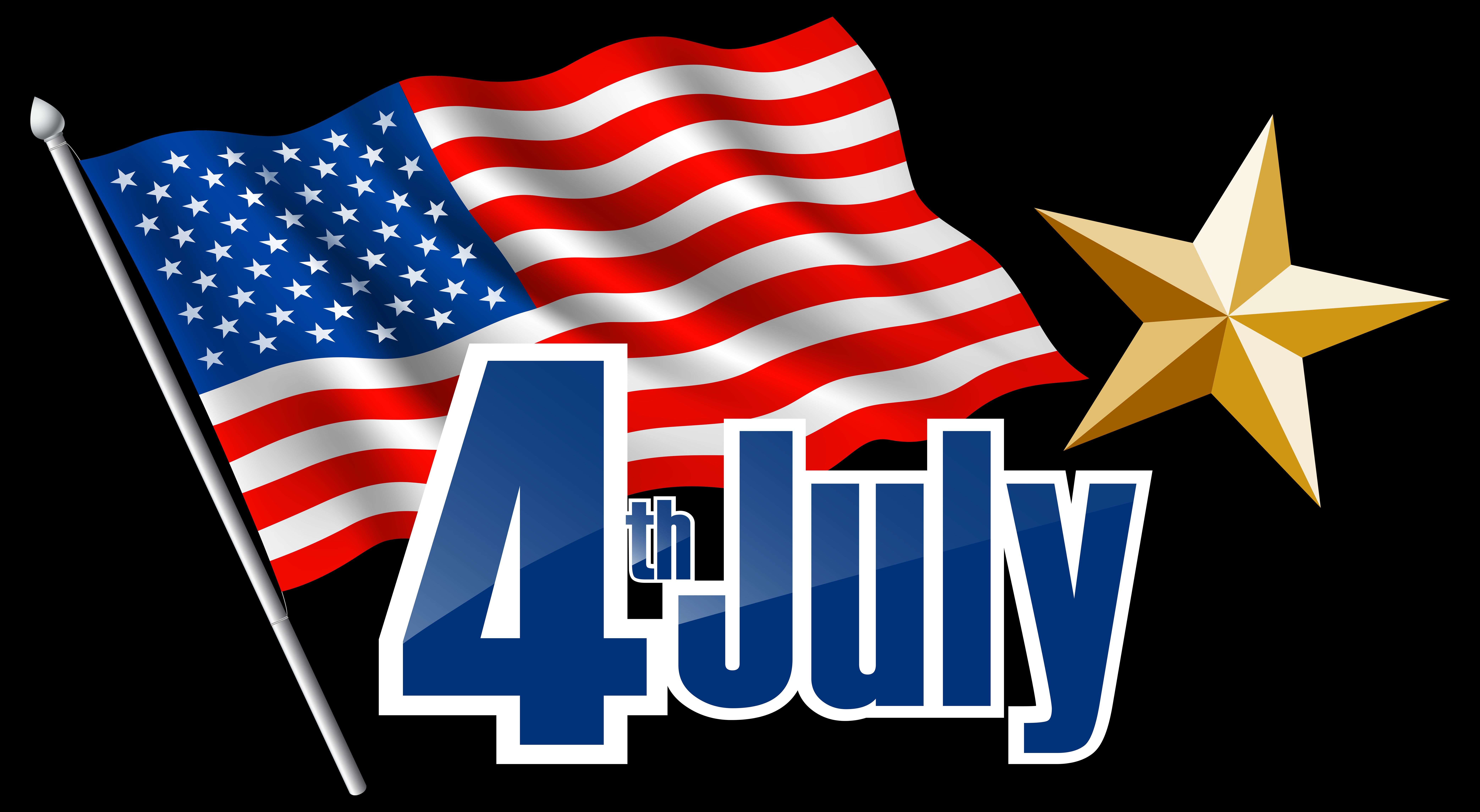 Download mobile wallpaper Holiday, Star, American Flag, 4Th Of July for free.