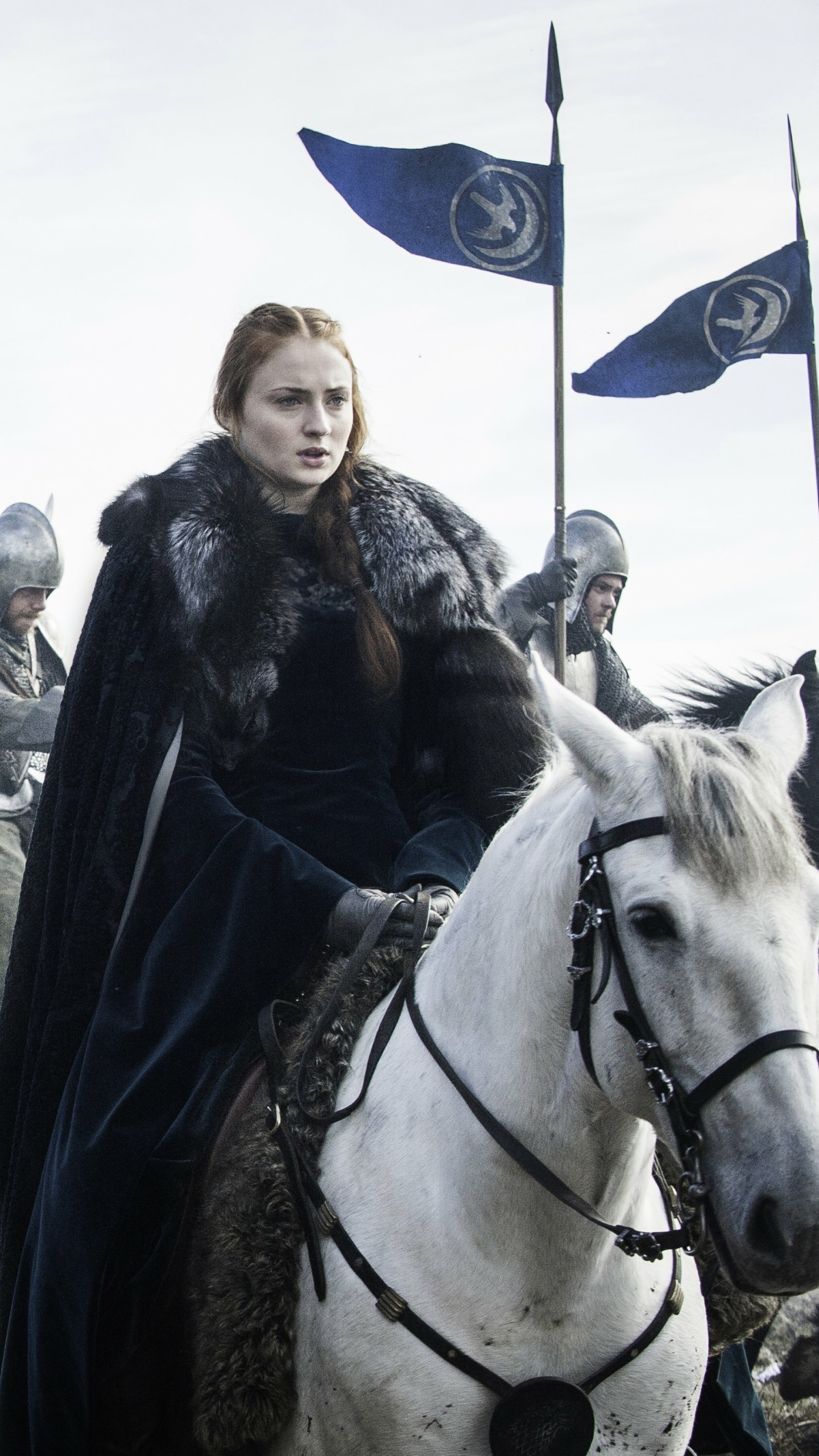 Handy-Wallpaper Fernsehserien, Game Of Thrones: Das Lied Von Eis Und Feuer, Sansa Stark, Sophie Turner kostenlos herunterladen.