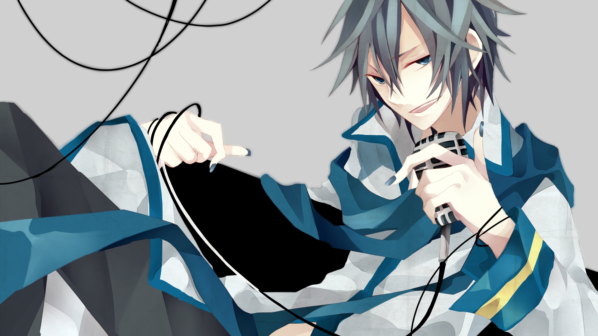 Laden Sie das Vocaloid, Animes, Kaito (Vocaloid)-Bild kostenlos auf Ihren PC-Desktop herunter