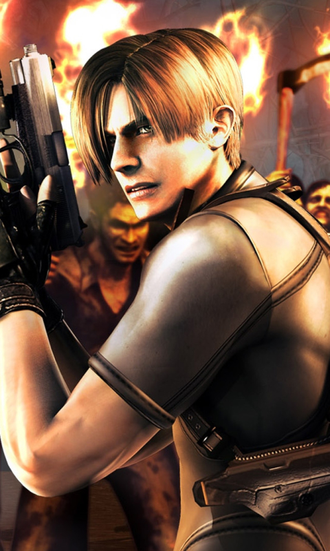 Handy-Wallpaper Resident Evil, Computerspiele, Resident Evil 4 kostenlos herunterladen.