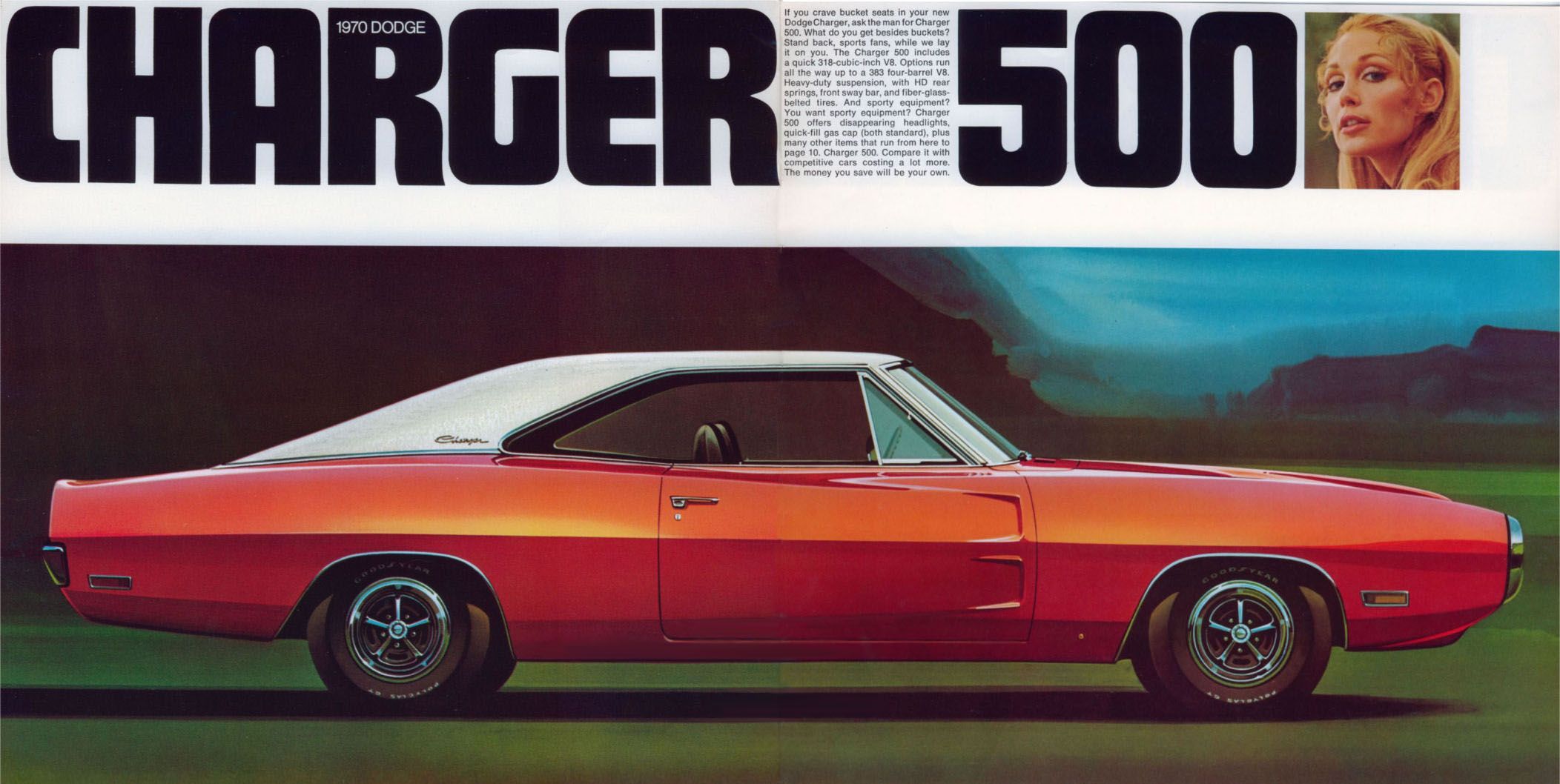 Los mejores fondos de pantalla de Dodge Cargador 500 para la pantalla del teléfono