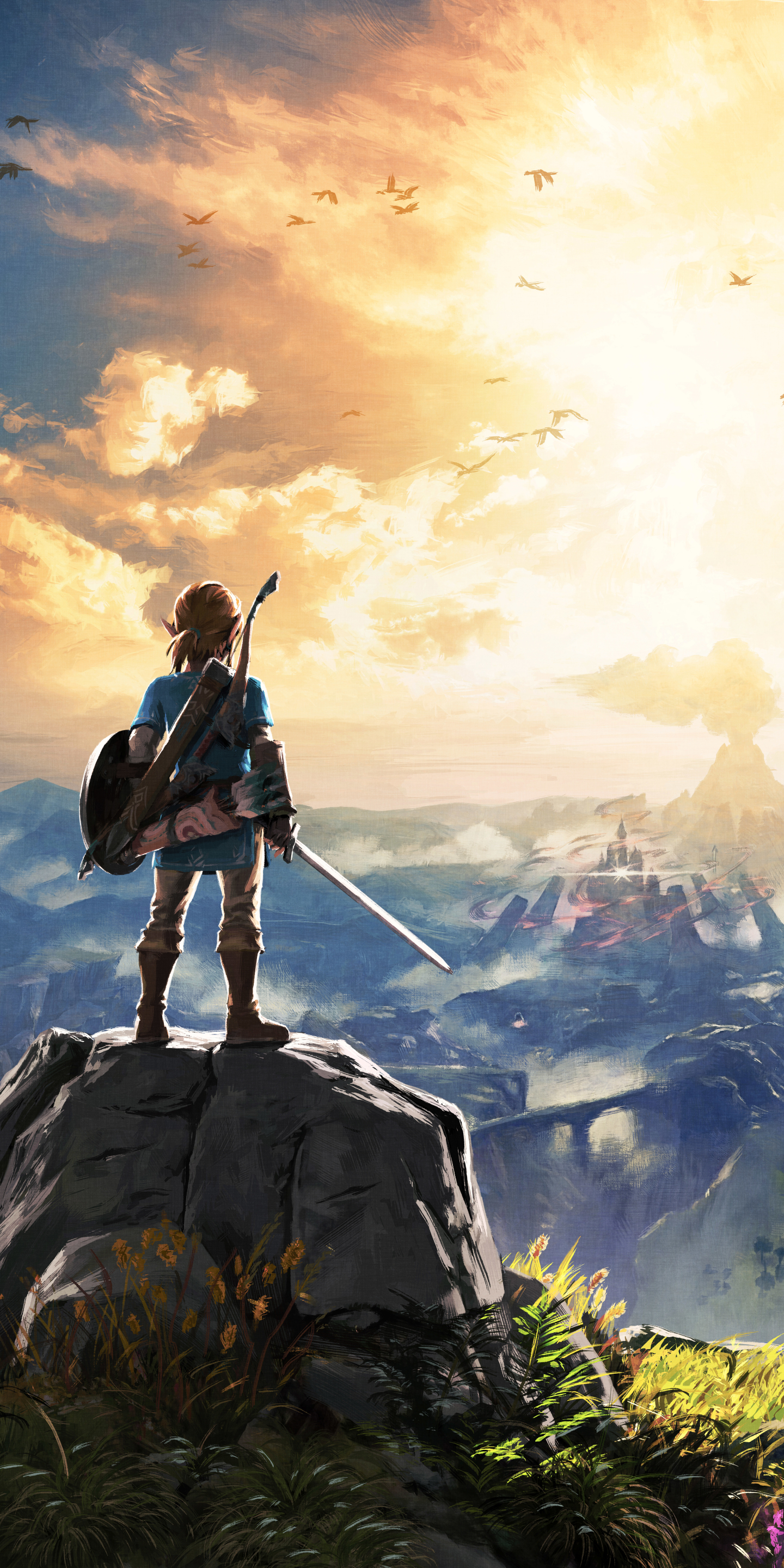 Descarga gratuita de fondo de pantalla para móvil de Enlace, Videojuego, Zelda, The Legend Of Zelda: Breath Of The Wild.