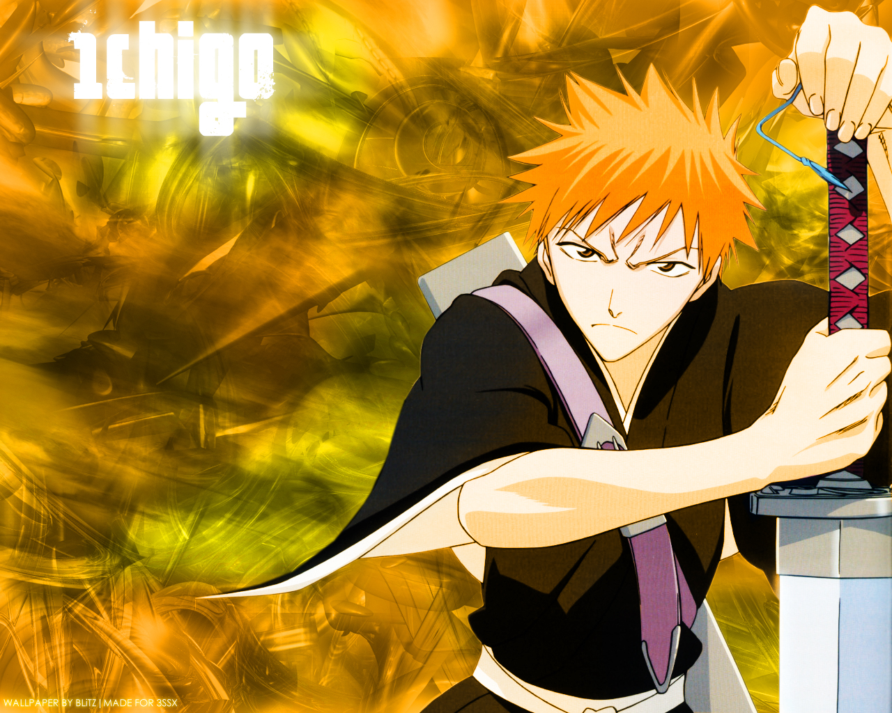 Handy-Wallpaper Bleach, Animes, Ichigo Kurosaki kostenlos herunterladen.