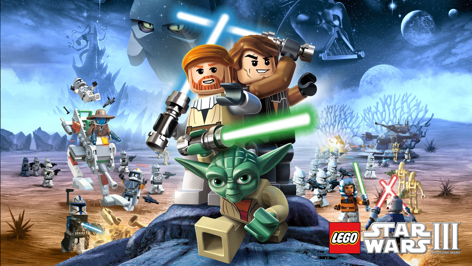 Laden Sie Lego Star Wars Iii: The Clone Wars HD-Desktop-Hintergründe herunter
